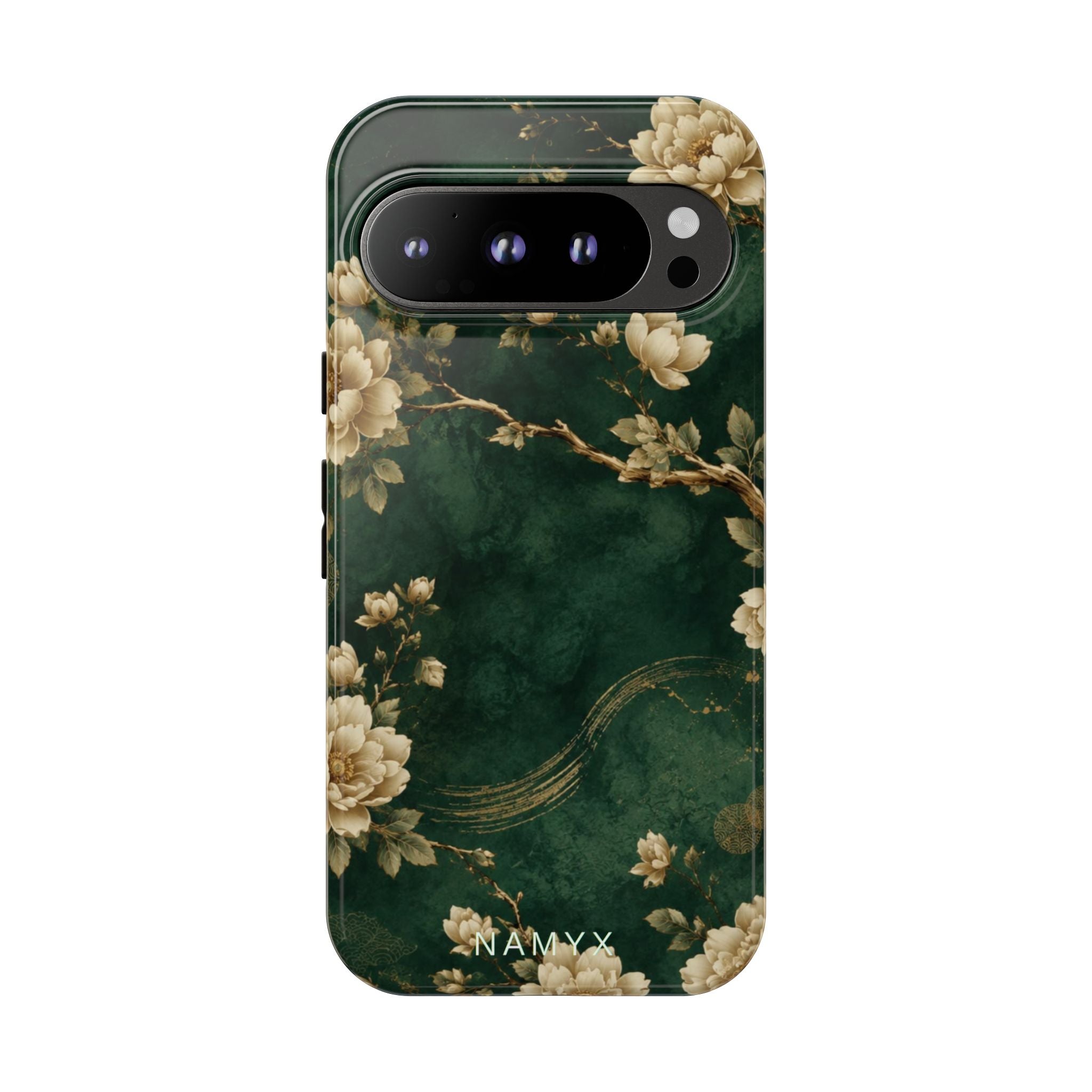 Floral Jade Tough Phone Case