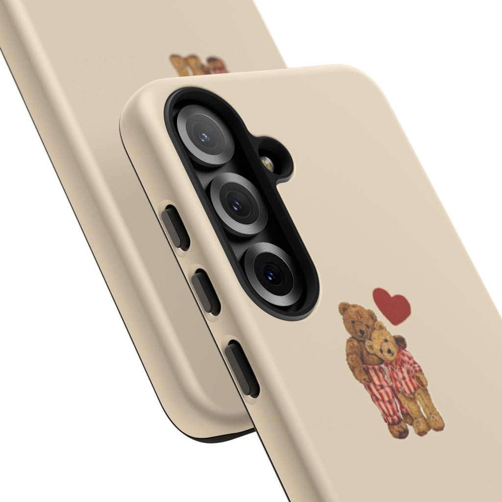 Teddy Heart Phone Case — Cute Vintage Plush Bear Protective iPhone Case