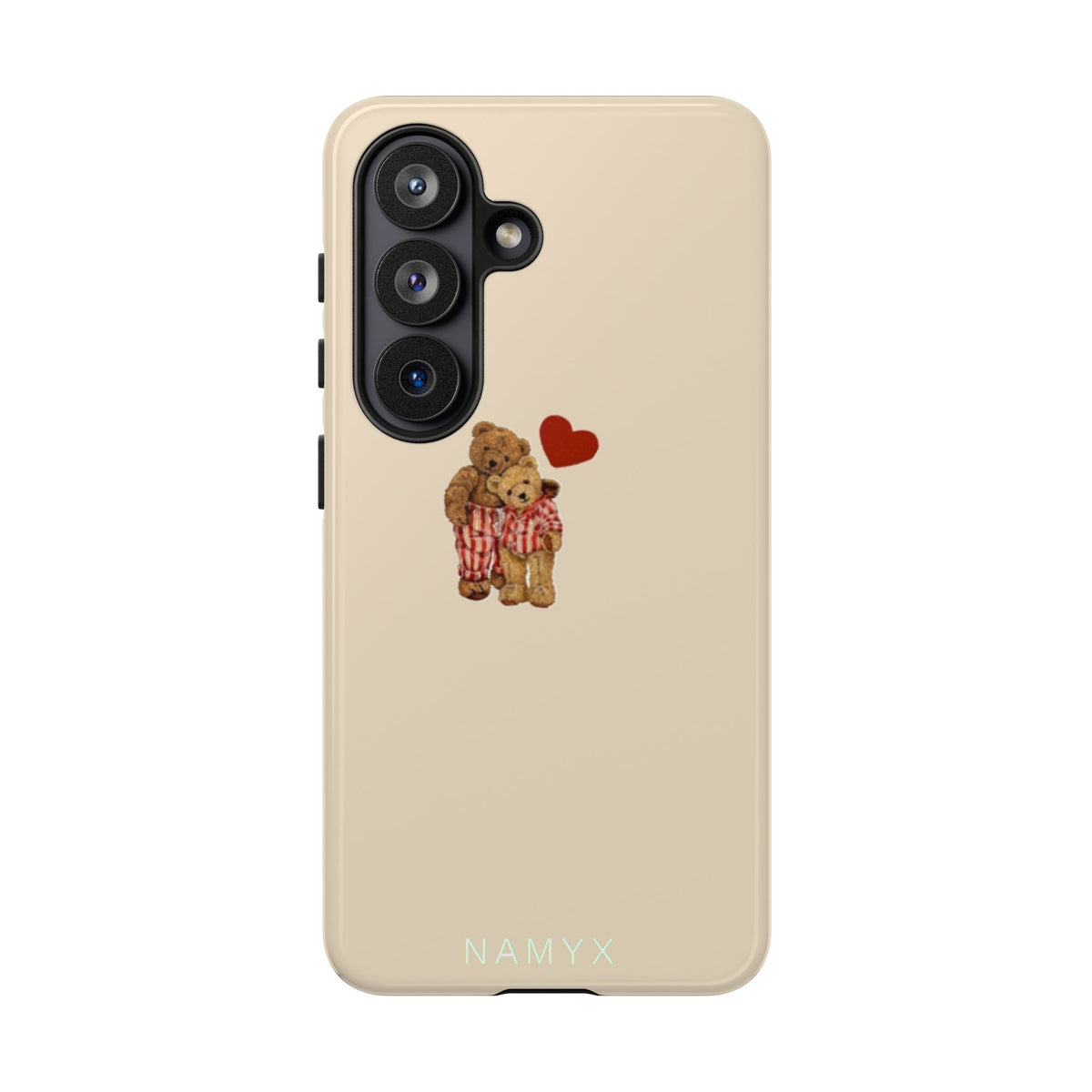 Teddy Heart Phone Case — Cute Vintage Plush Bear Protective iPhone Case