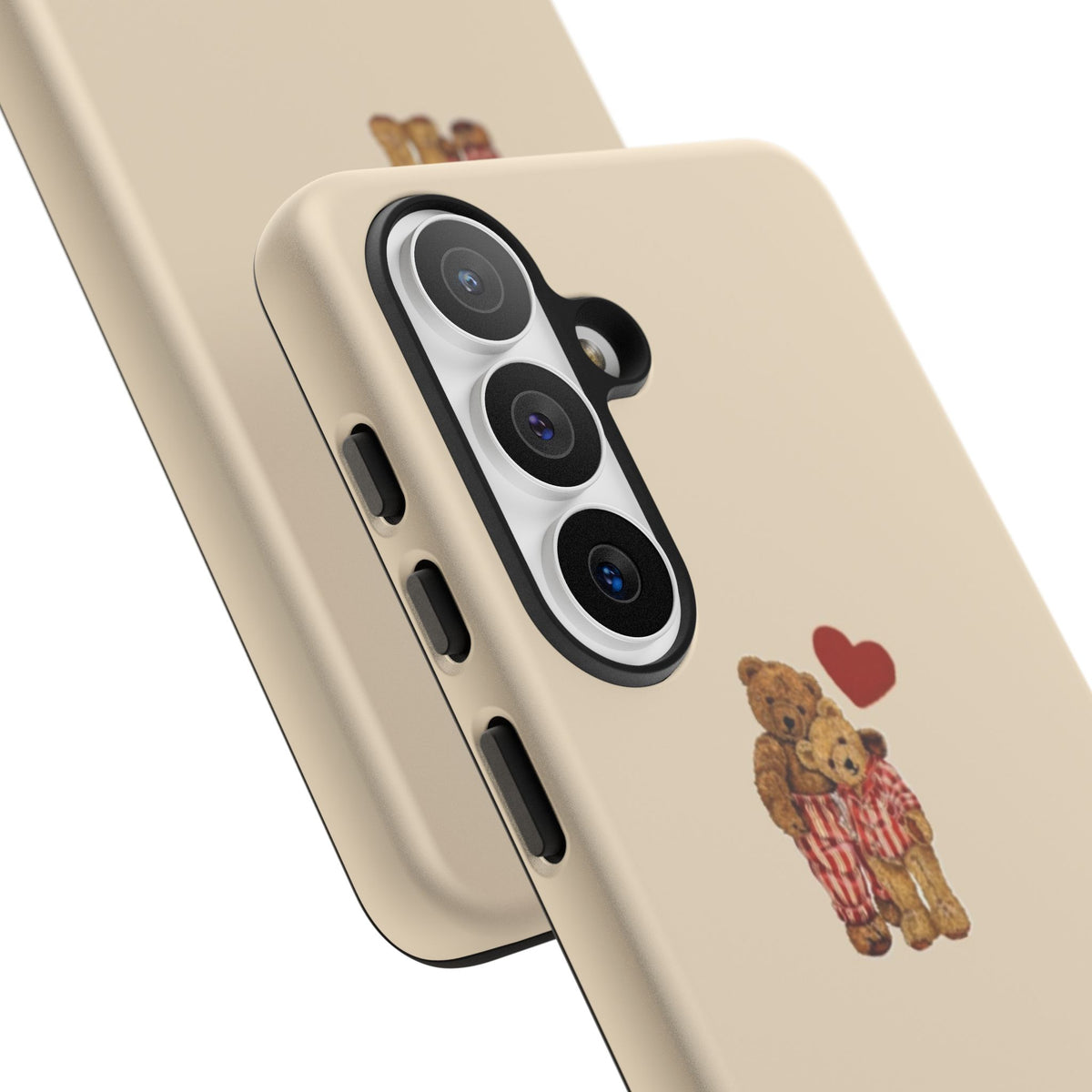 Teddy Heart Phone Case — Cute Vintage Plush Bear Protective iPhone Case