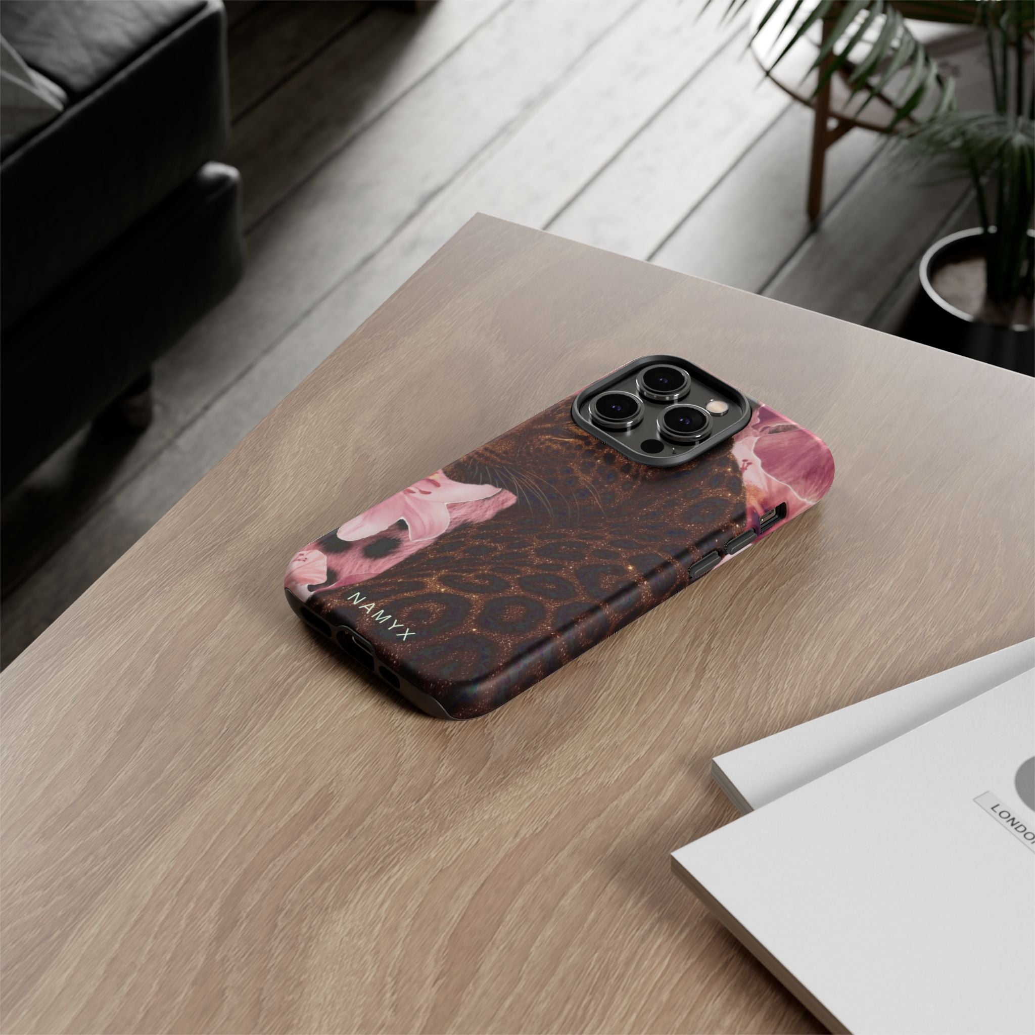 Leopard Bloom Phone Case – Floral Leopard Tough Case