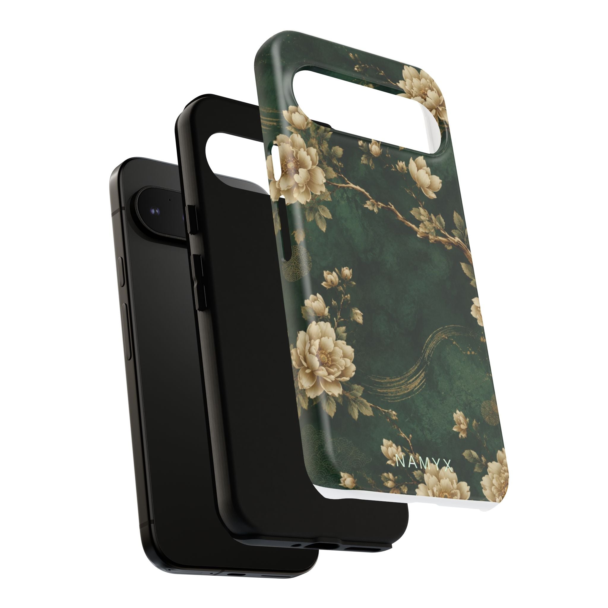 Floral Jade Tough Phone Case