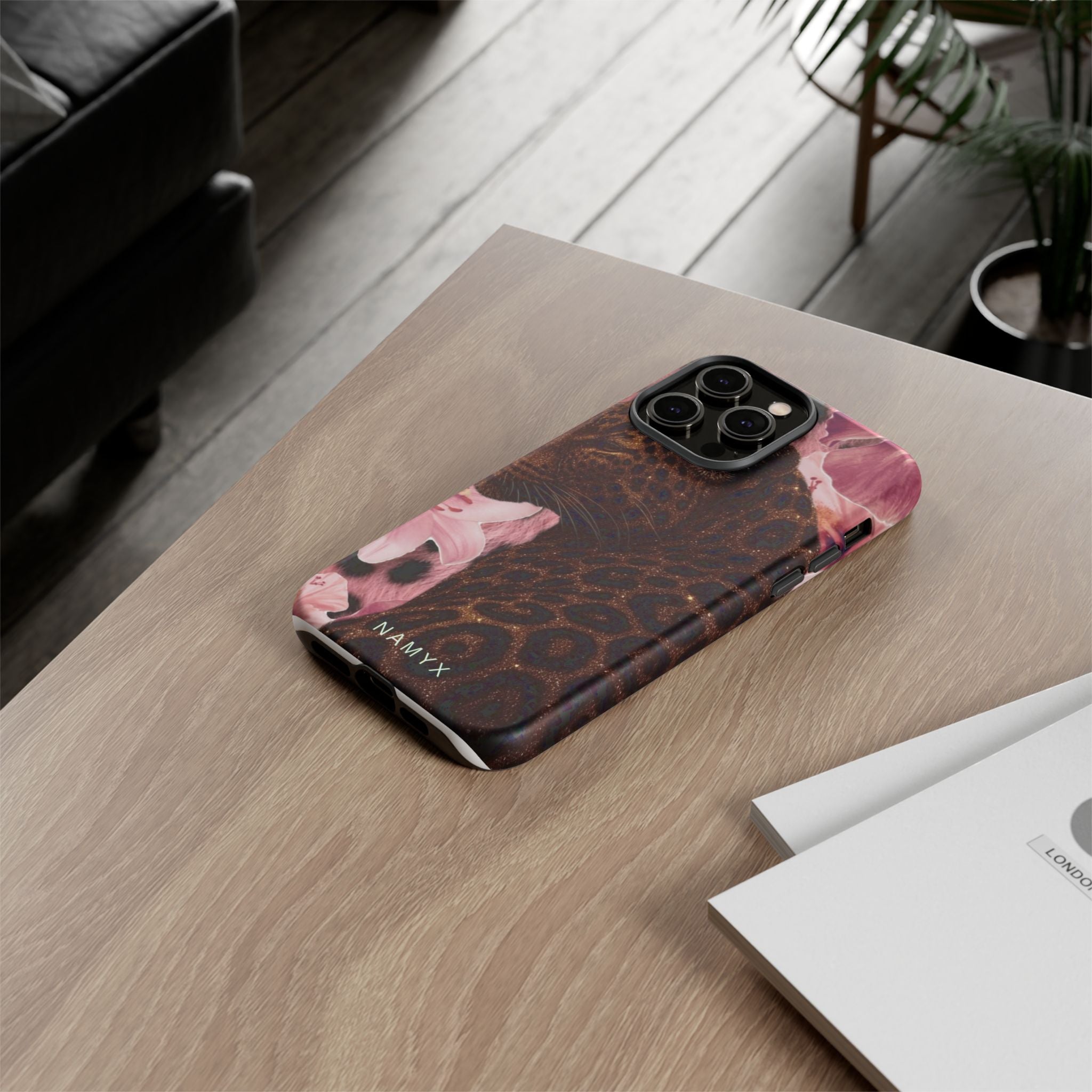Leopard Bloom Phone Case – Floral Leopard Tough Case