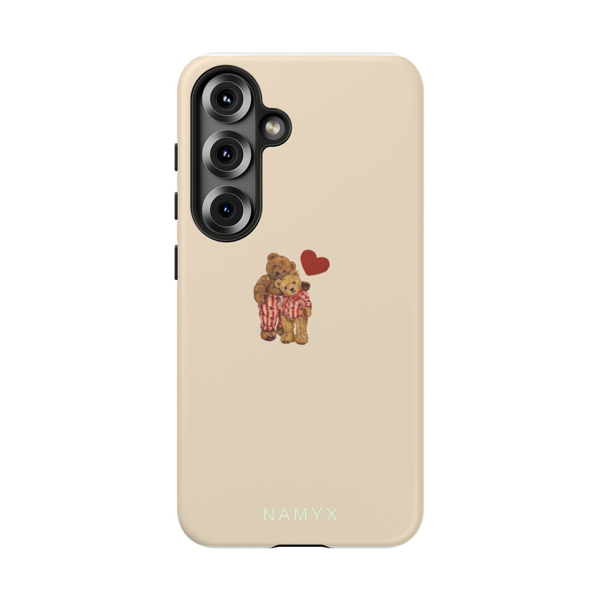 Teddy Heart Phone Case — Cute Vintage Plush Bear Protective iPhone Case