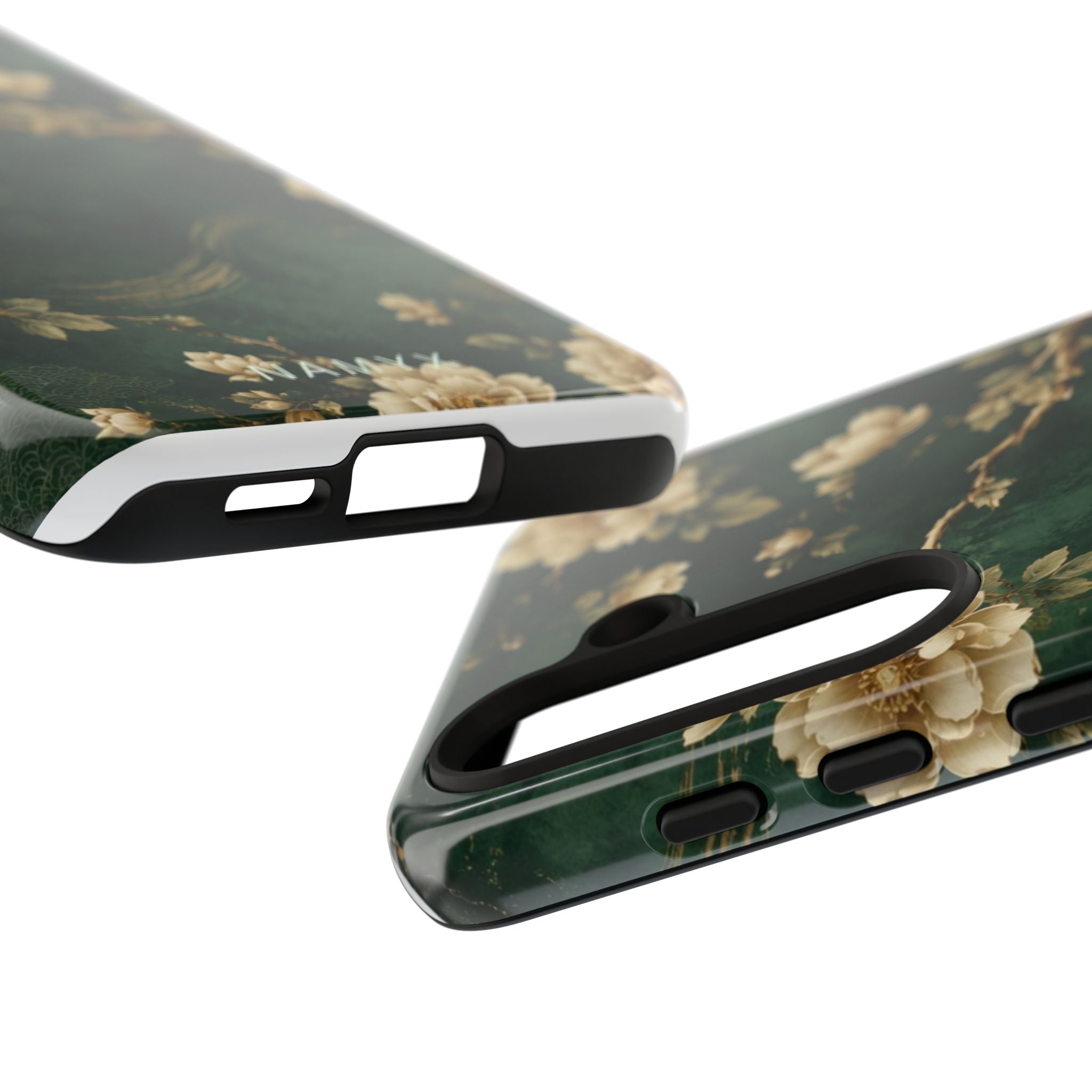 Floral Jade Tough Phone Case