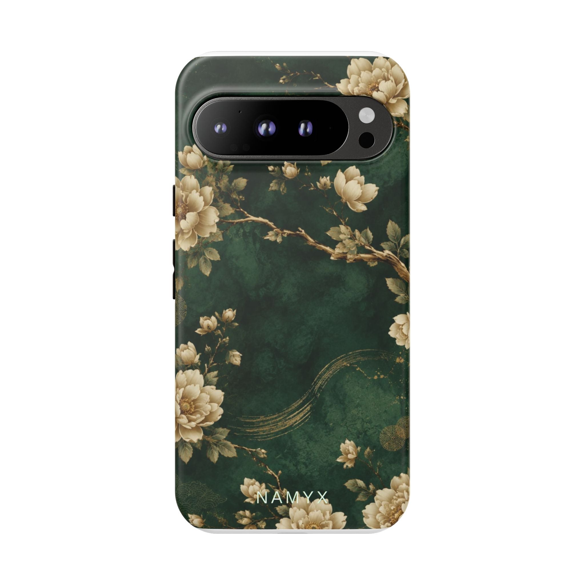 Floral Jade Tough Phone Case