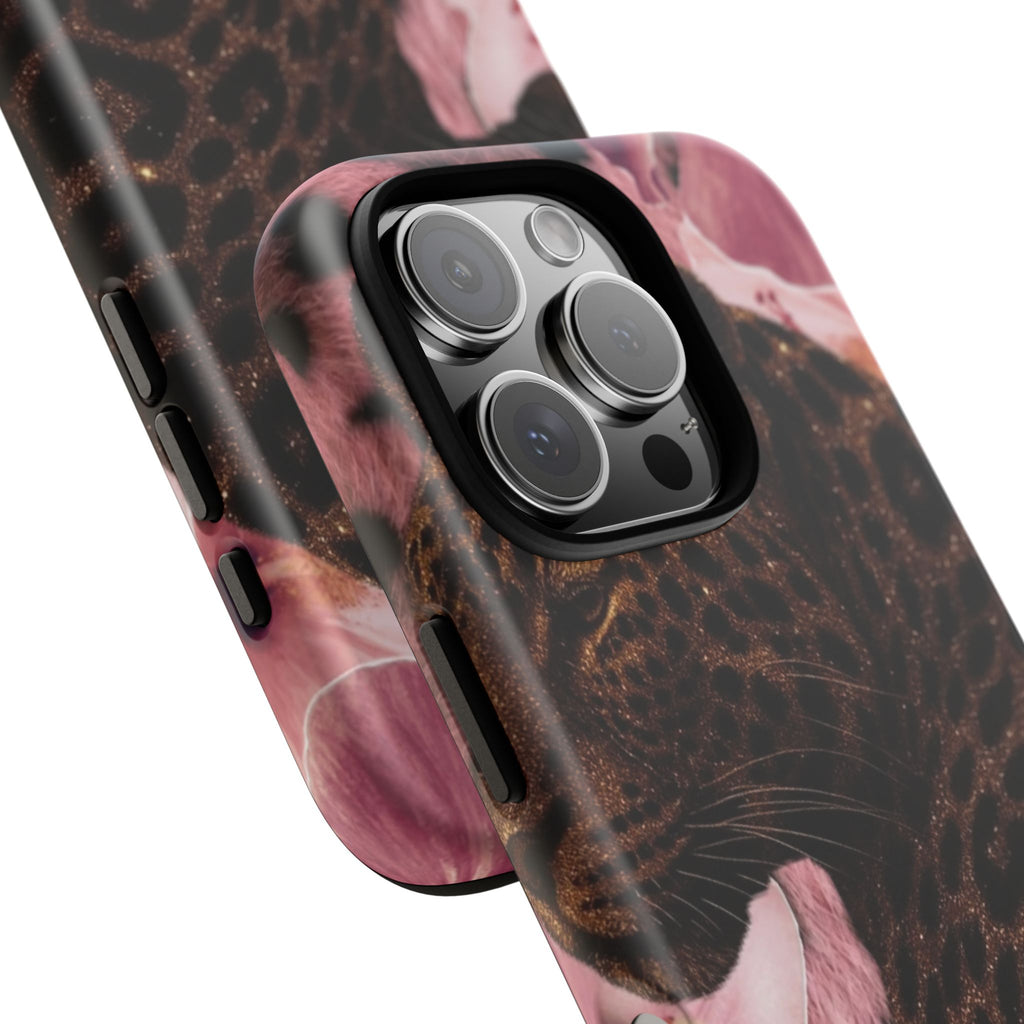 Leopard Bloom Phone Case – Floral Leopard Tough Case