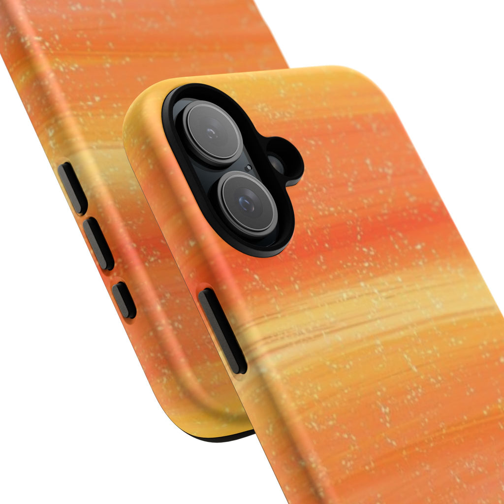 Orange Sunset Tough Phone Case