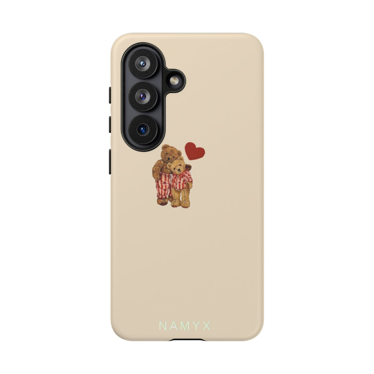 Teddy Heart Phone Case — Cute Vintage Plush Bear Protective iPhone Case