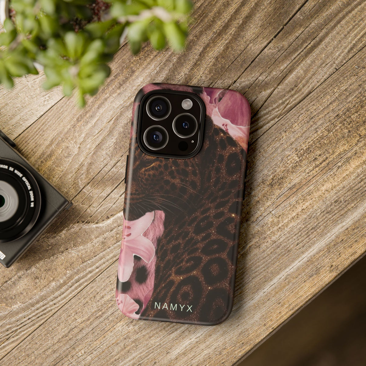 Leopard Bloom Phone Case – Floral Leopard Tough Case