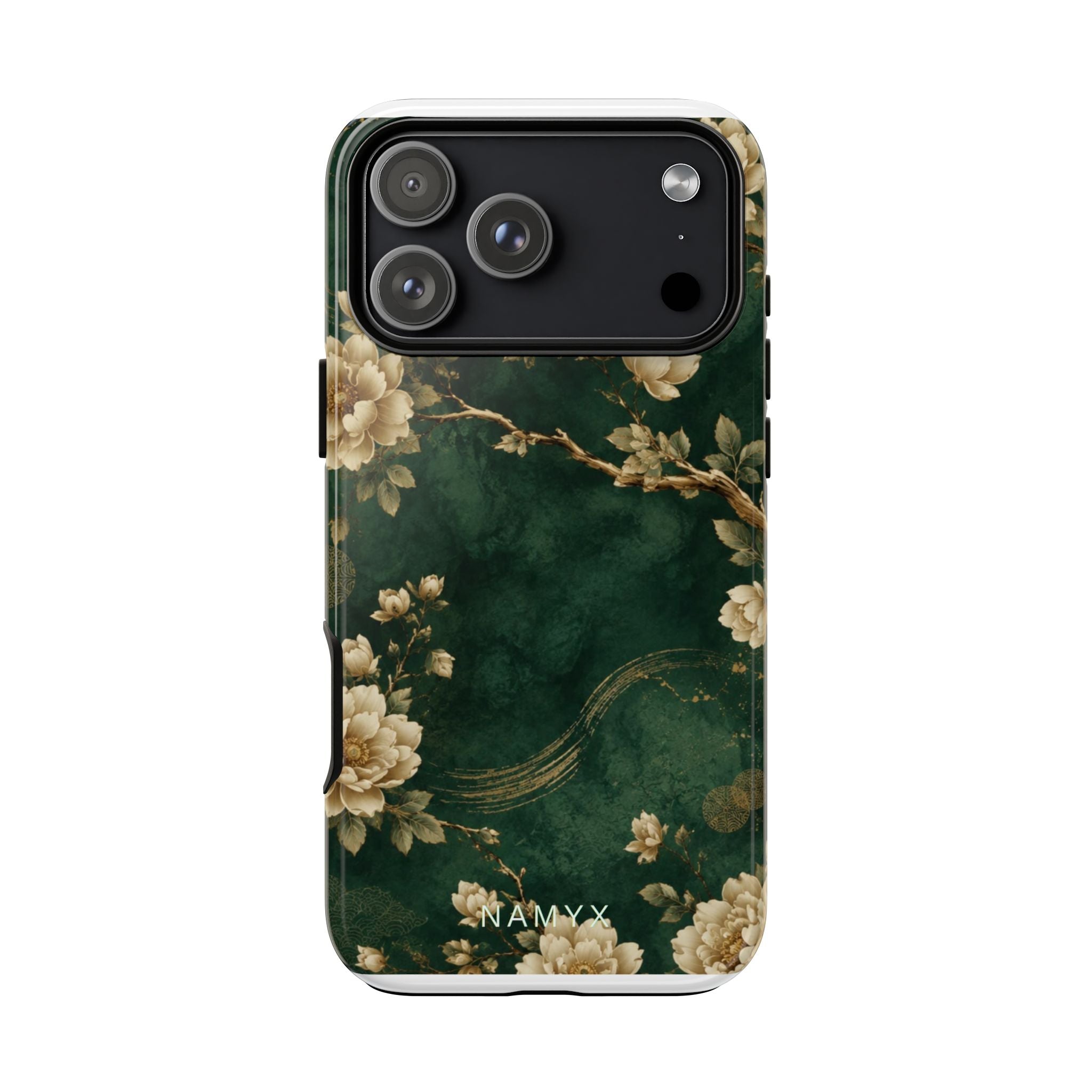 Floral Jade Tough Phone Case