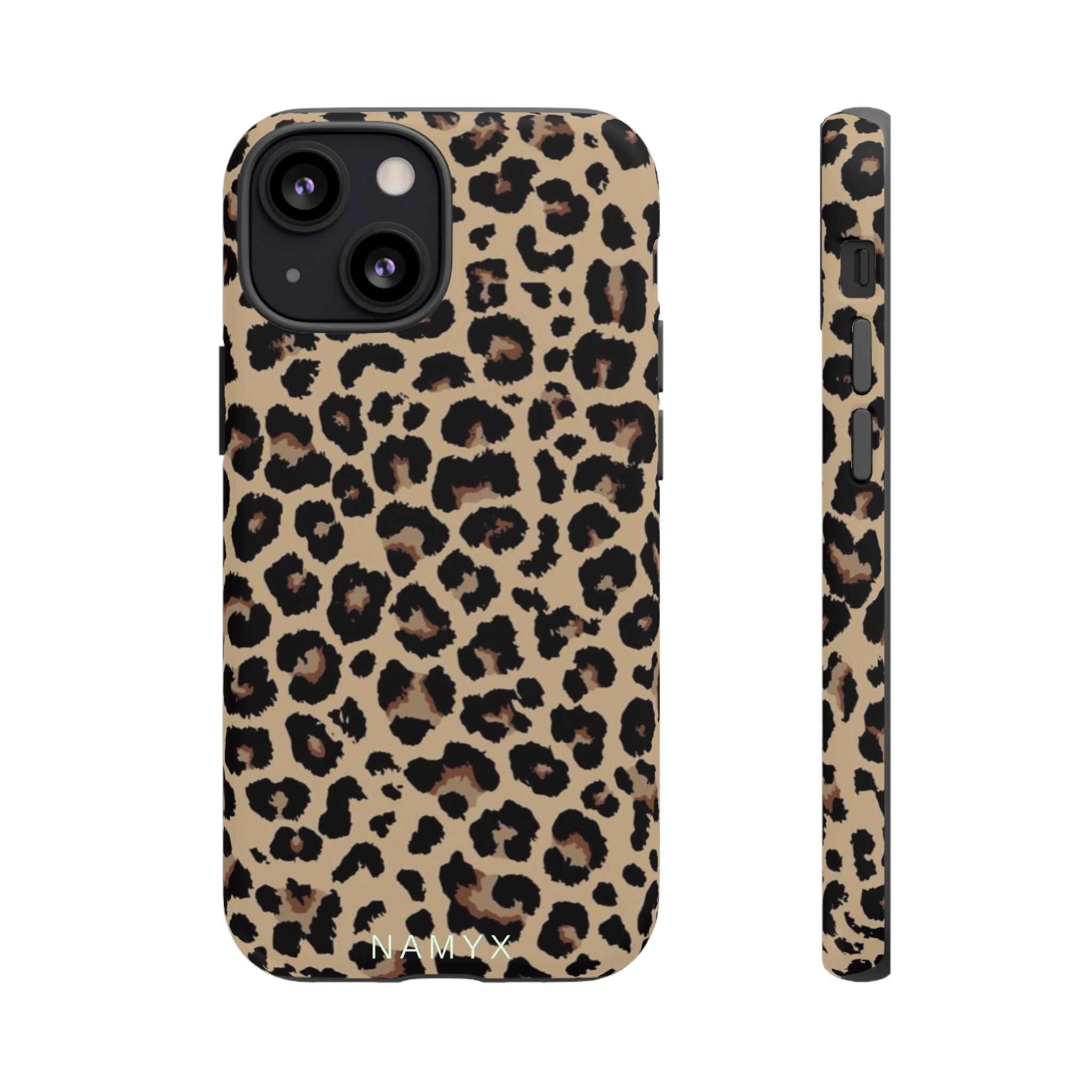Leopard Print Tough Phone Case – Durable Protective Animal Print Phone Cover