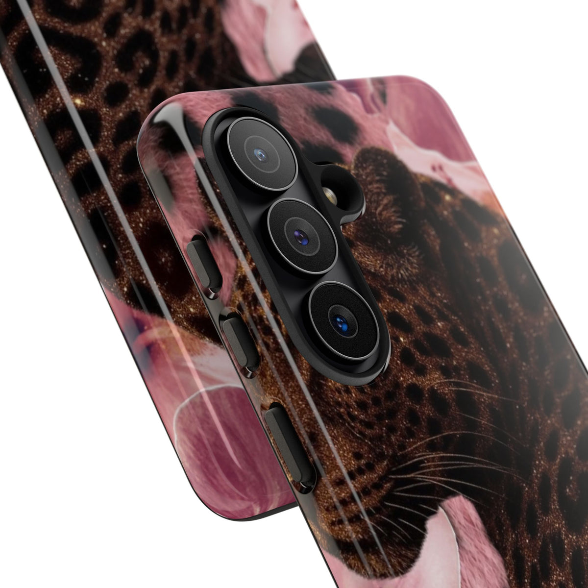 Leopard Bloom Phone Case – Floral Leopard Tough Case