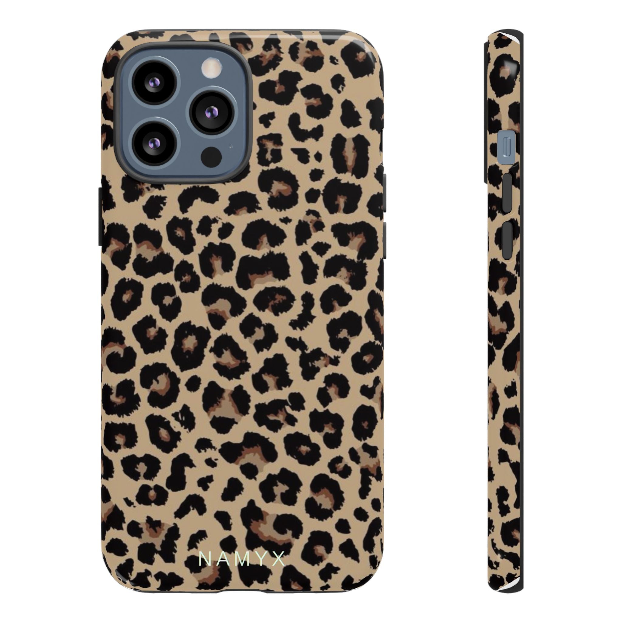 Leopard Print Tough Phone Case – Durable Protective Animal Print Phone Cover