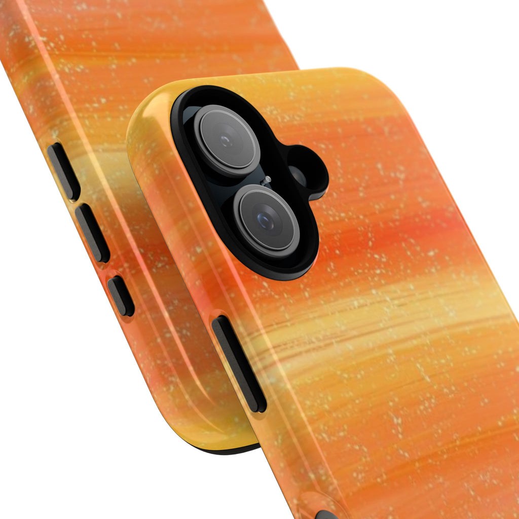 Orange Sunset Tough Phone Case