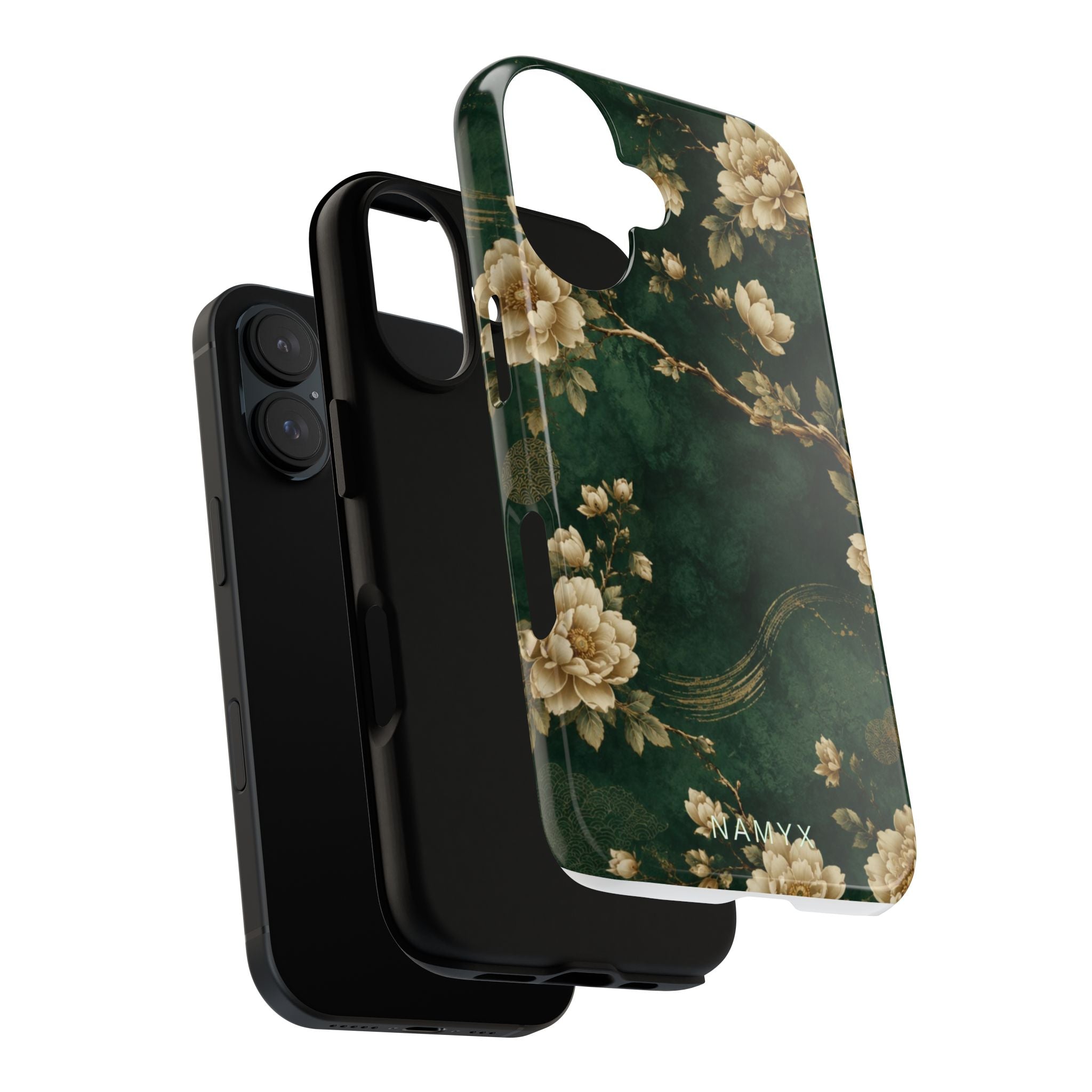 Floral Jade Tough Phone Case