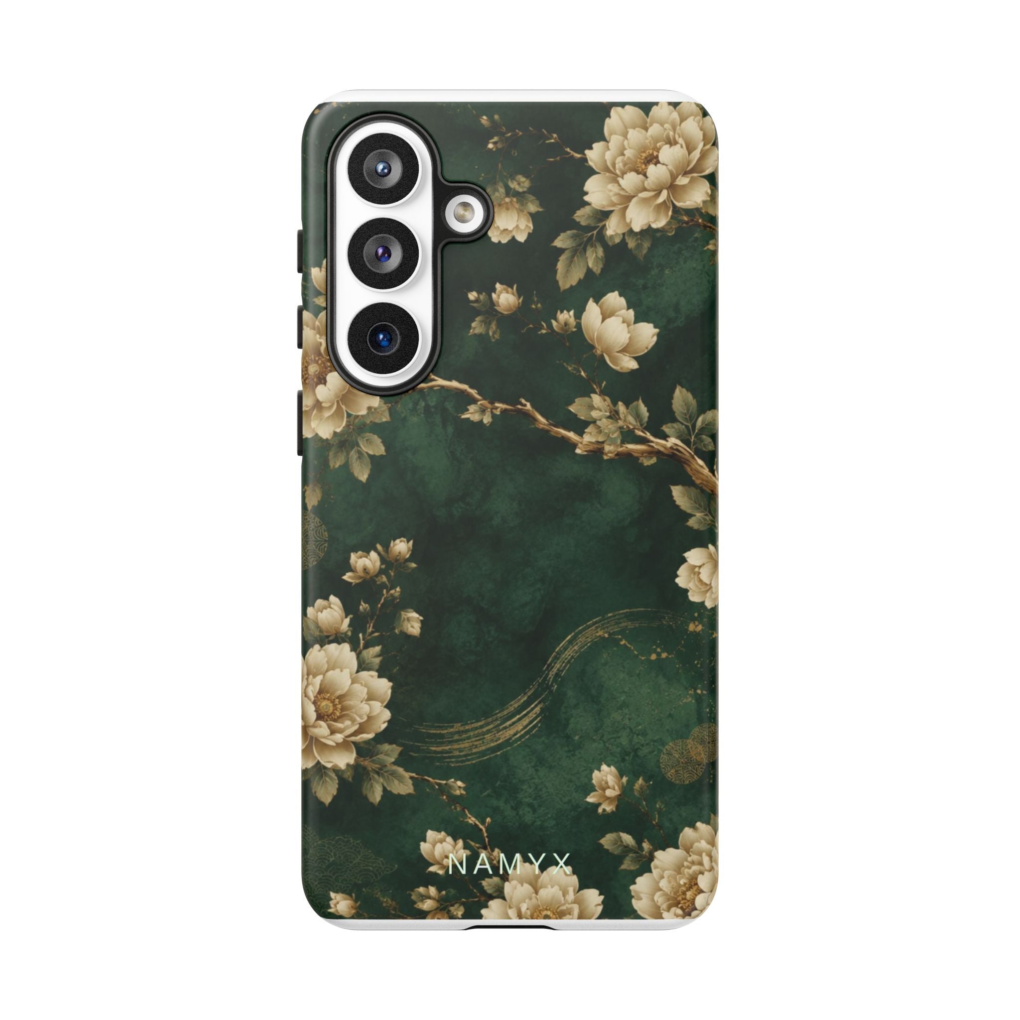 Floral Jade Tough Phone Case