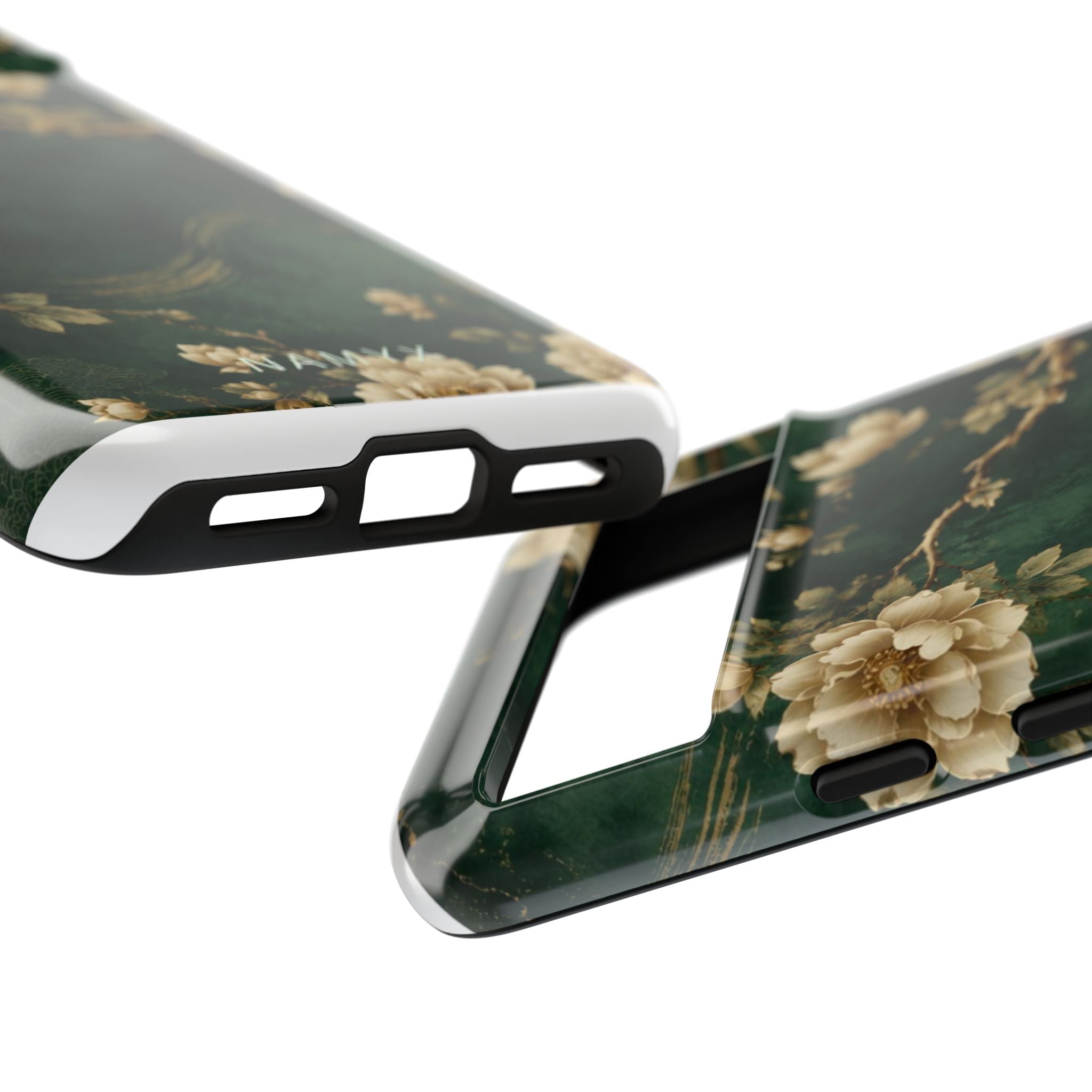 Floral Jade Tough Phone Case