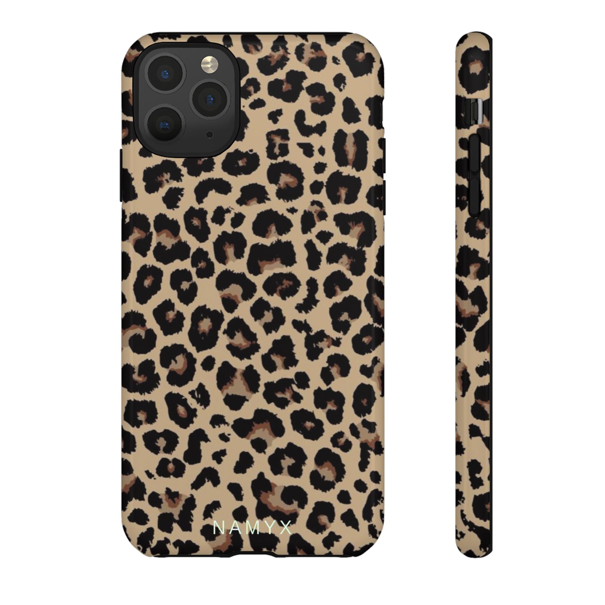 Leopard Print Tough Phone Case – Durable Protective Animal Print Phone Cover