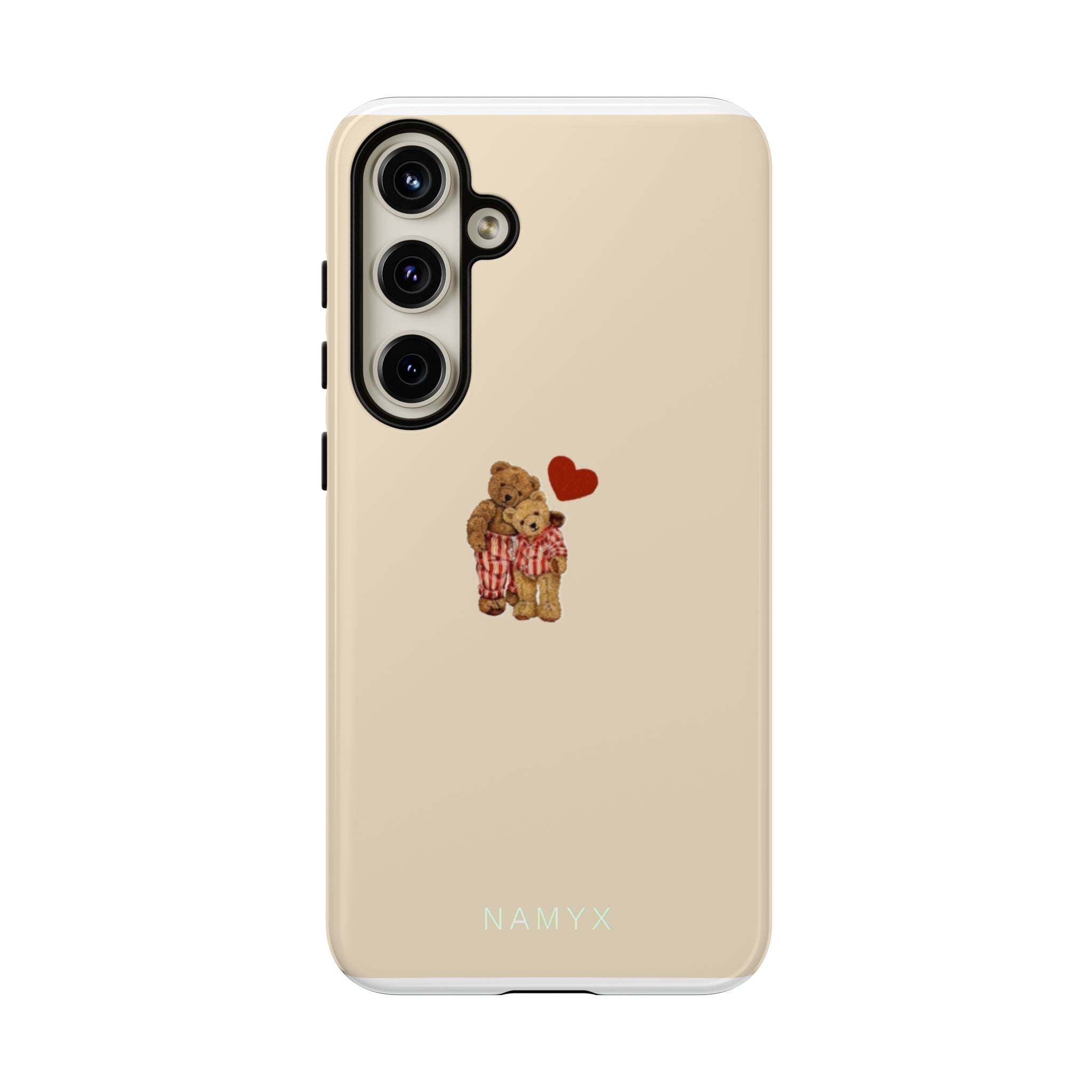 Teddy Heart Phone Case — Cute Vintage Plush Bear Protective iPhone Case