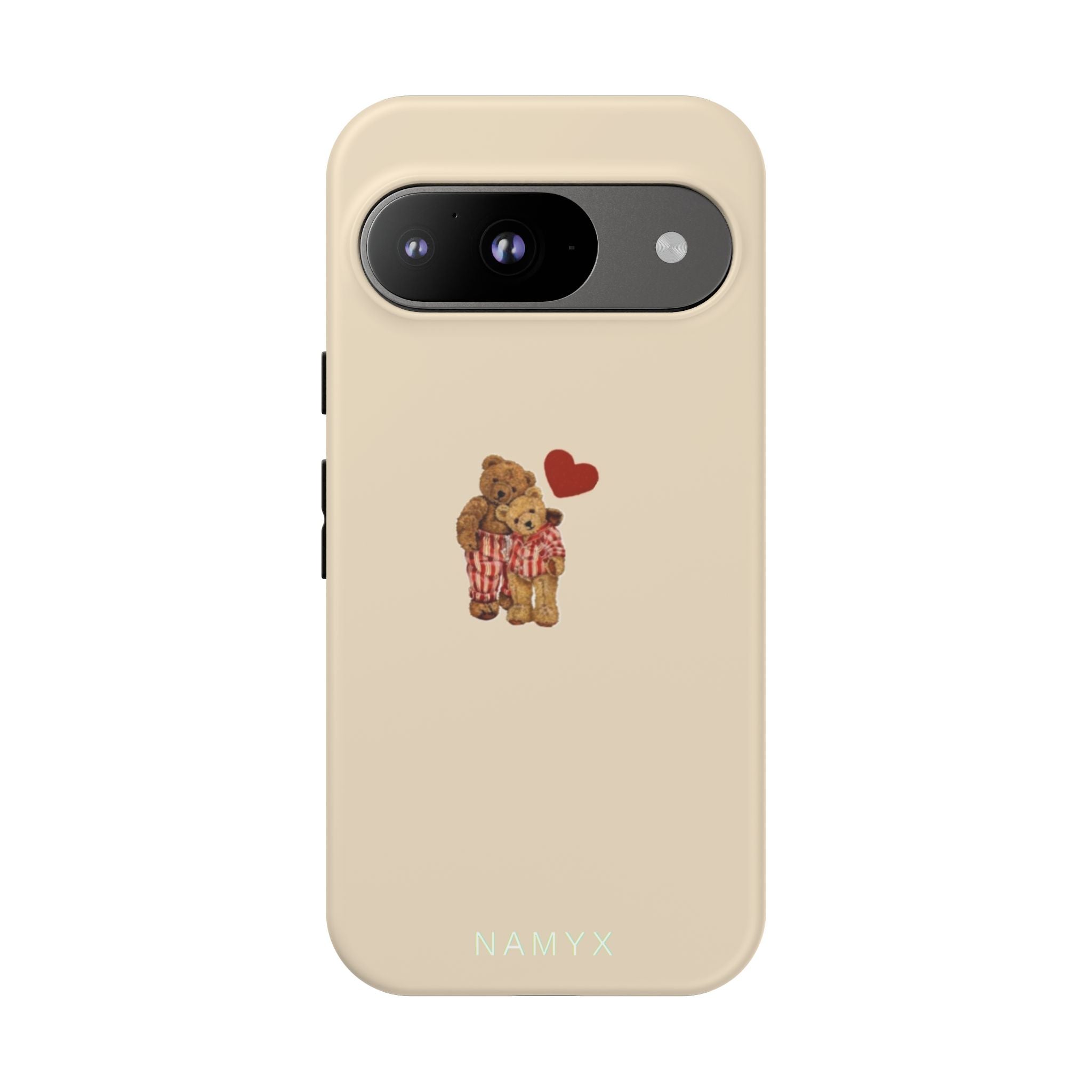 Teddy Heart Phone Case — Cute Vintage Plush Bear Protective iPhone Case