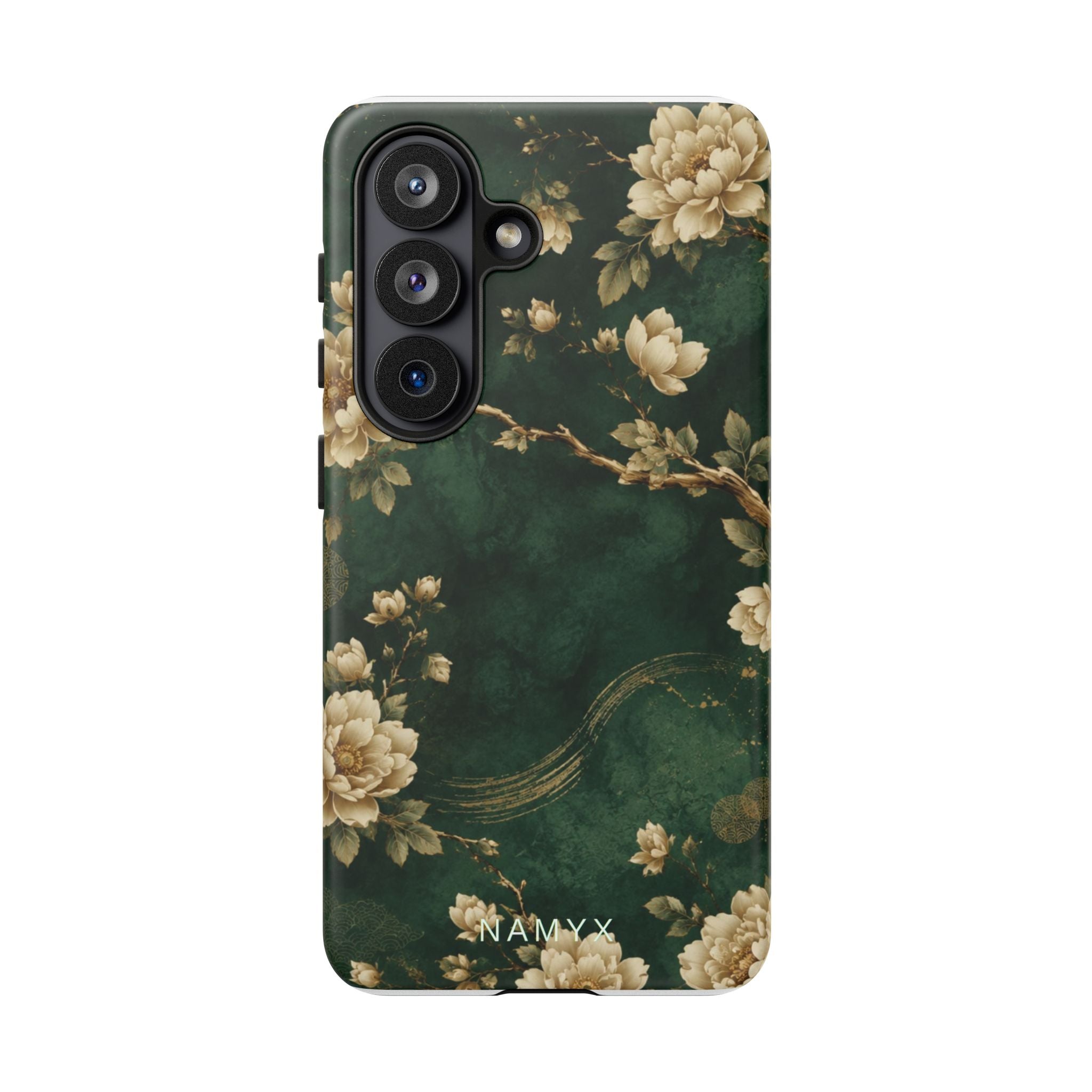 Floral Jade Tough Phone Case