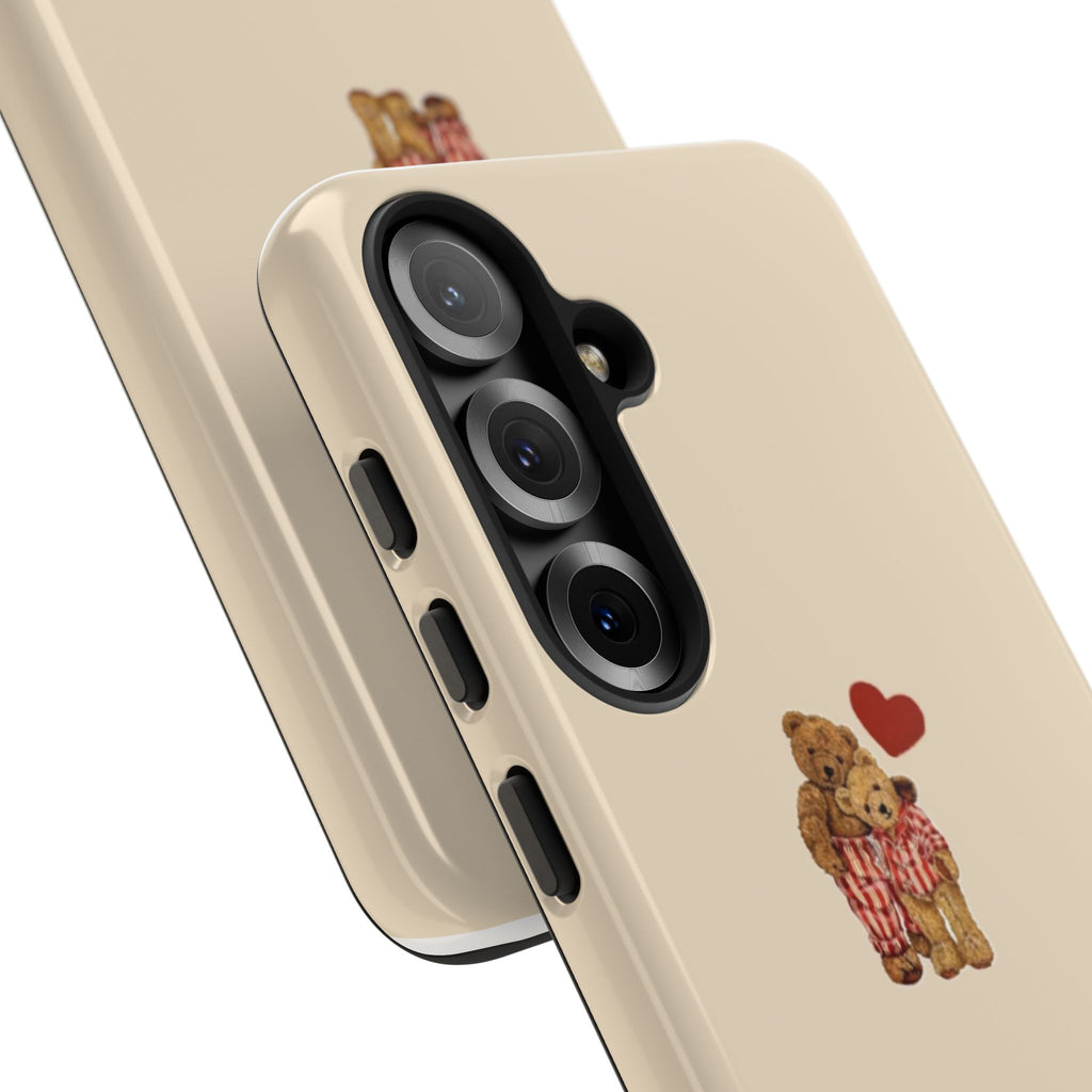 Teddy Heart Phone Case — Cute Vintage Plush Bear Protective iPhone Case