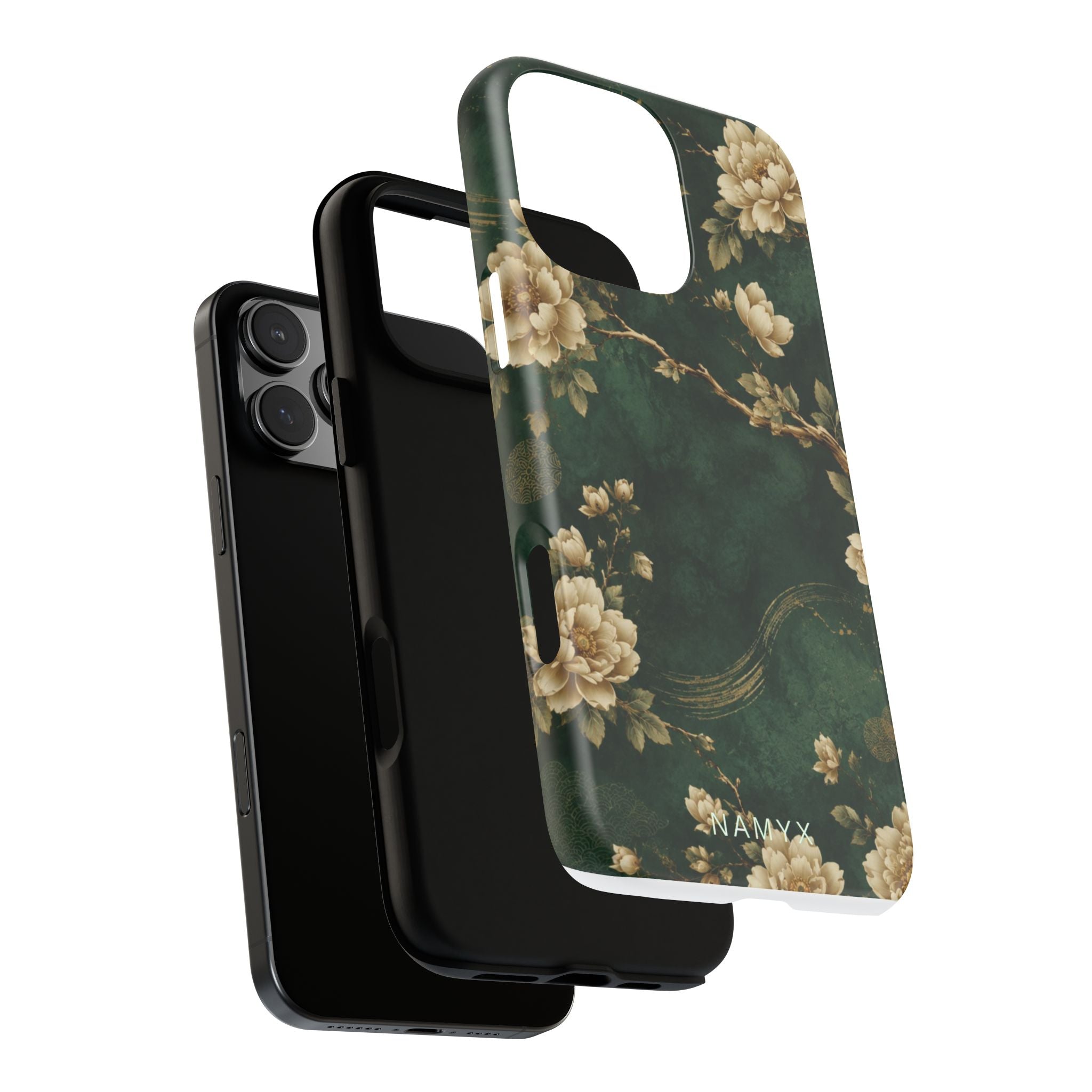 Floral Jade Tough Phone Case