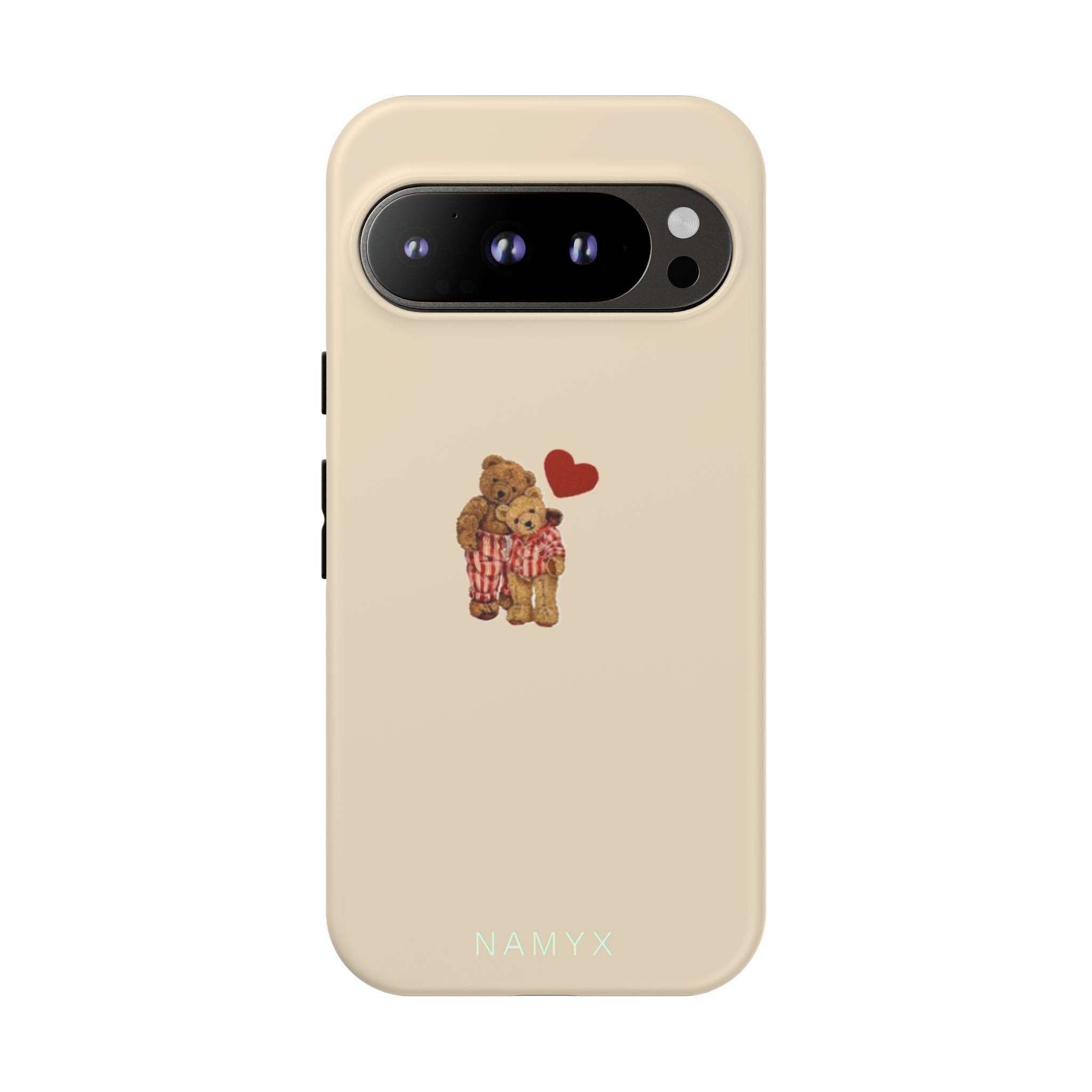 Teddy Heart Phone Case — Cute Vintage Plush Bear Protective iPhone Case