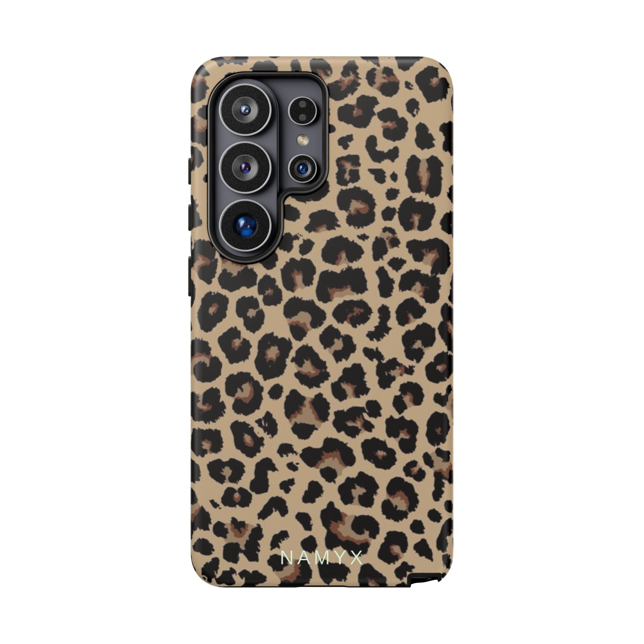Leopard Print Tough Phone Case – Durable Protective Animal Print Phone Cover