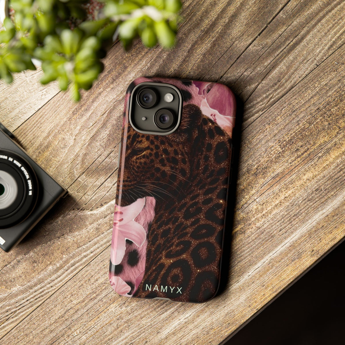 Leopard Bloom Phone Case – Floral Leopard Tough Case
