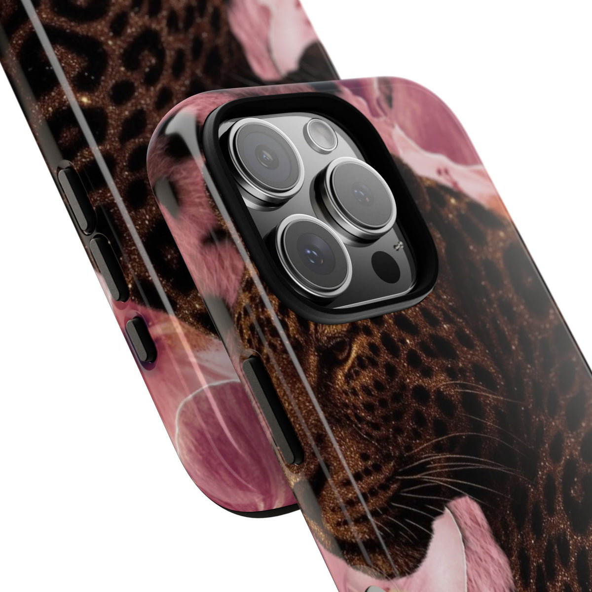 Leopard Bloom Phone Case – Floral Leopard Tough Case