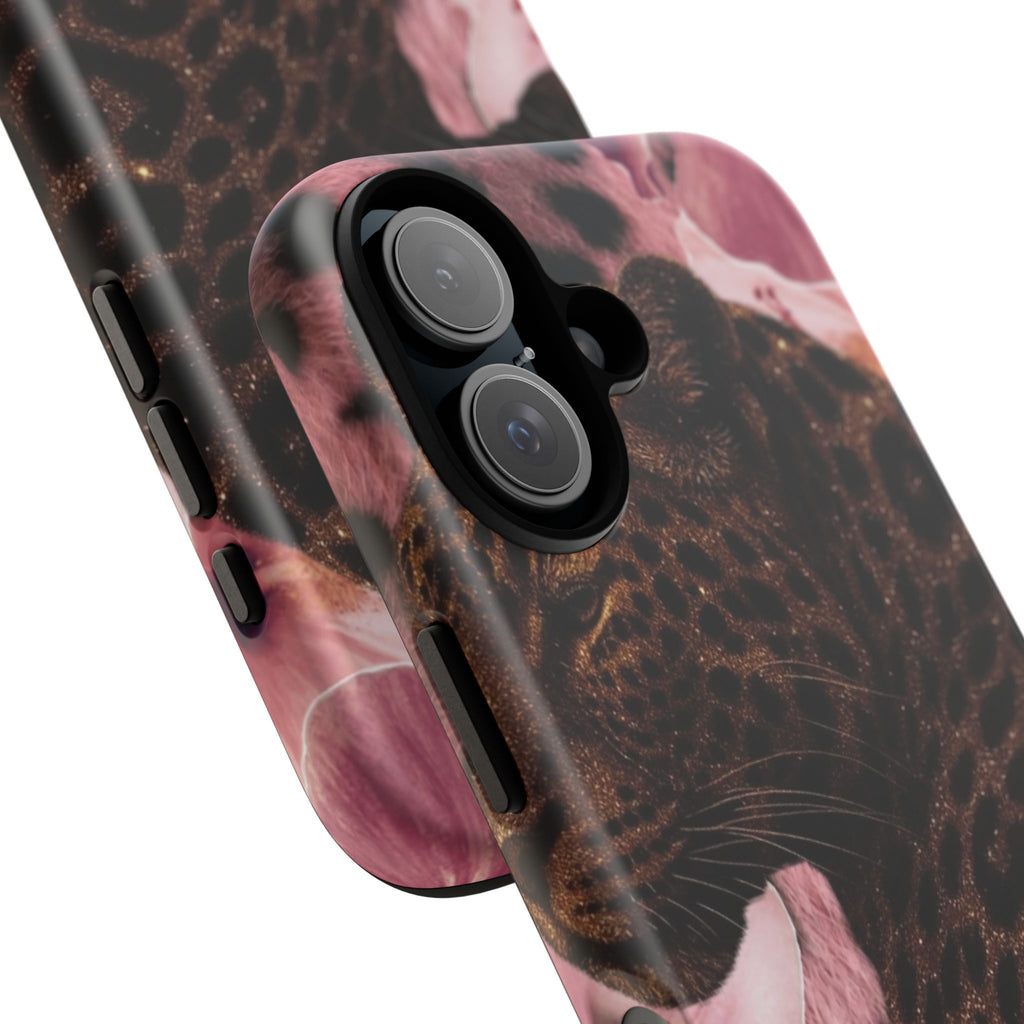 Leopard Bloom Phone Case – Floral Leopard Tough Case