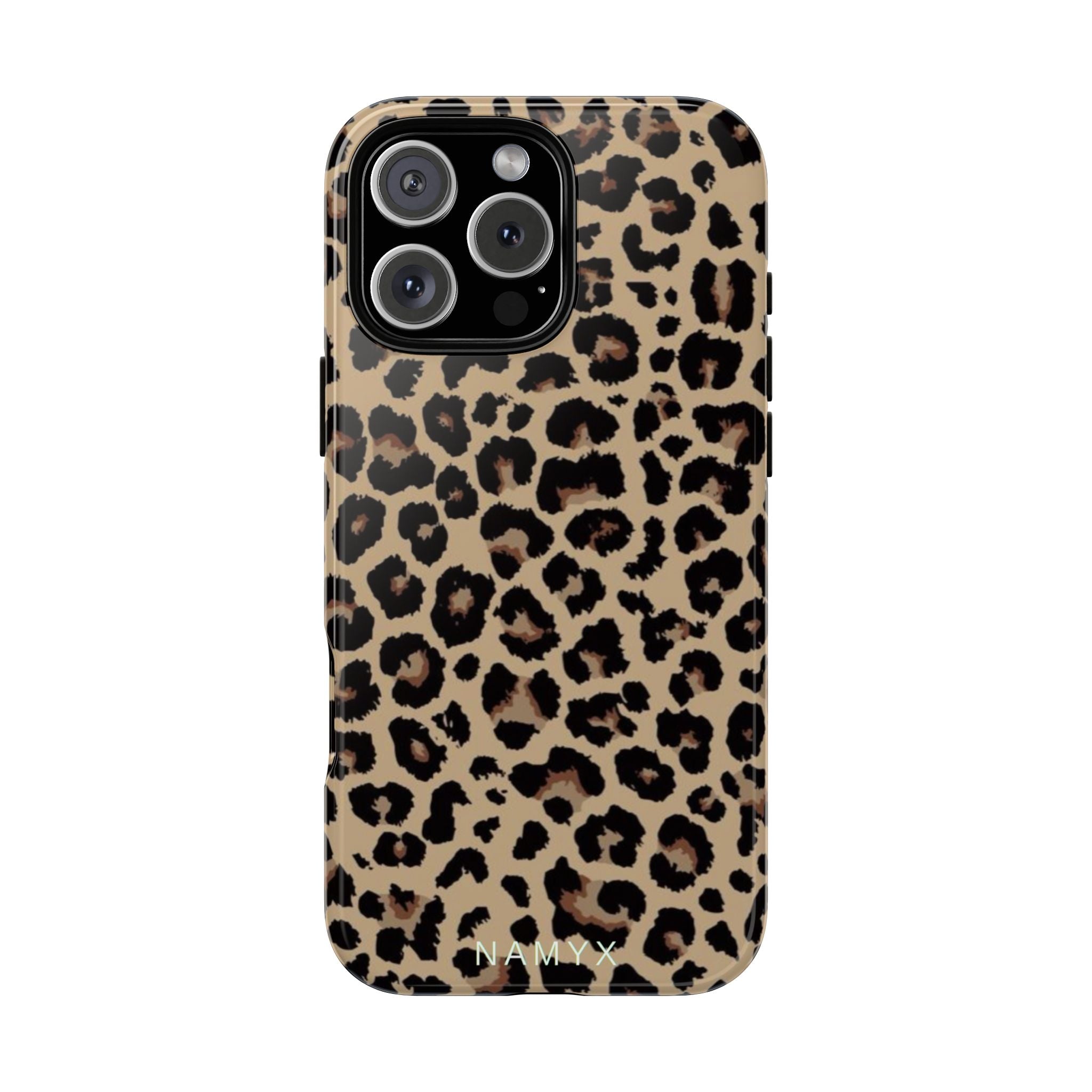 Leopard Print Tough Phone Case – Durable Protective Animal Print Phone Cover