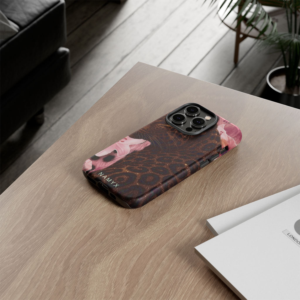 Leopard Bloom Phone Case – Floral Leopard Tough Case