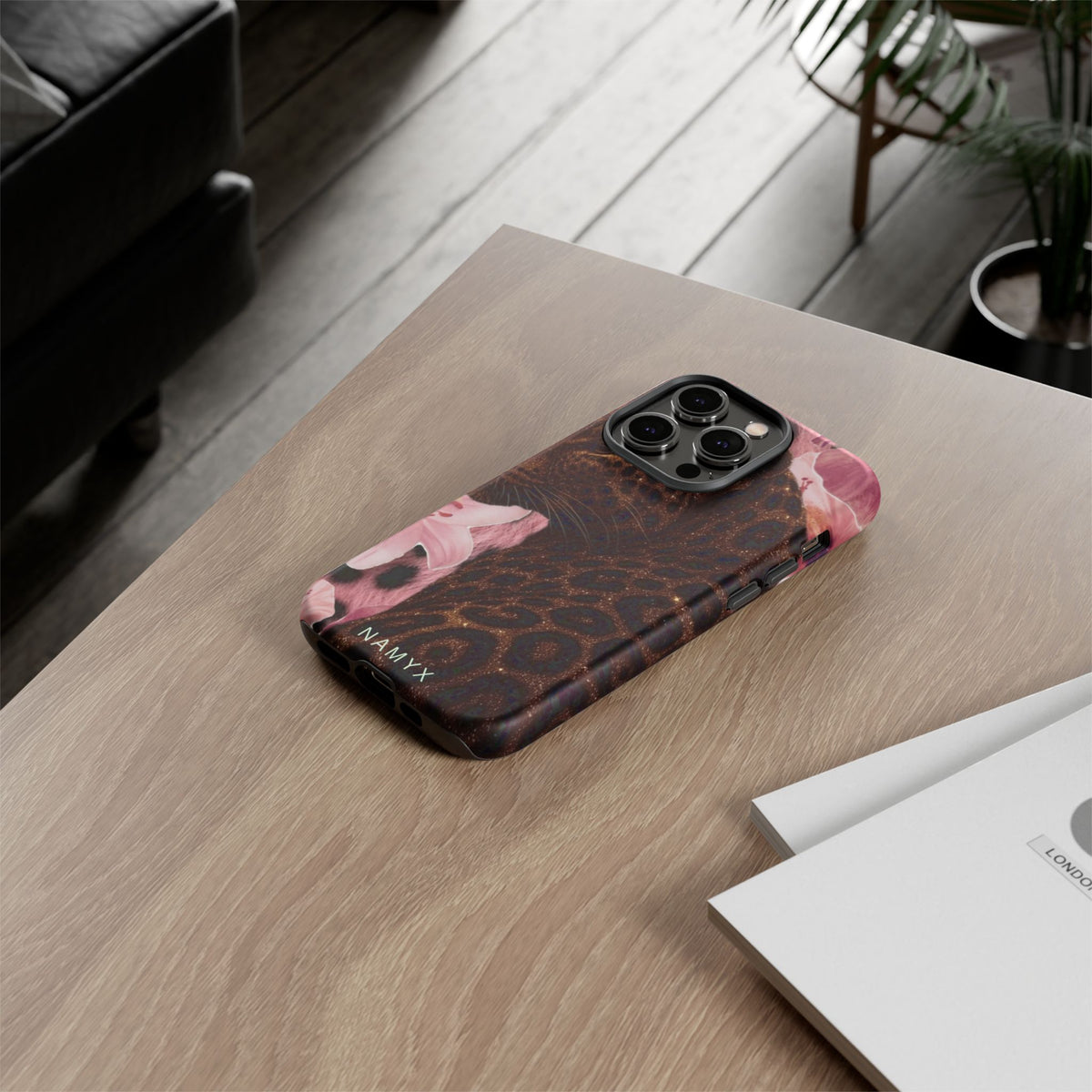 Leopard Bloom Phone Case – Floral Leopard Tough Case