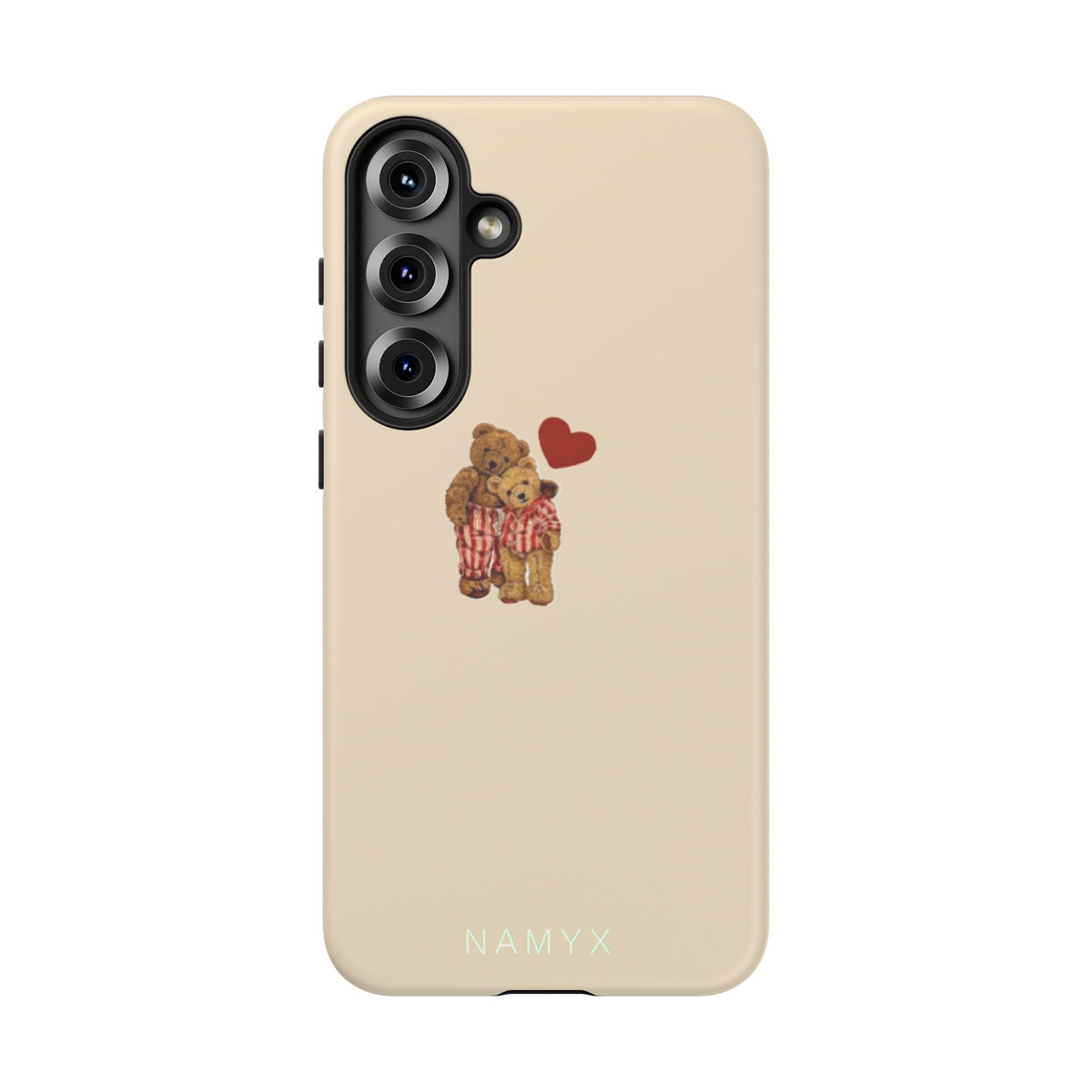 Teddy Heart Phone Case — Cute Vintage Plush Bear Protective iPhone Case