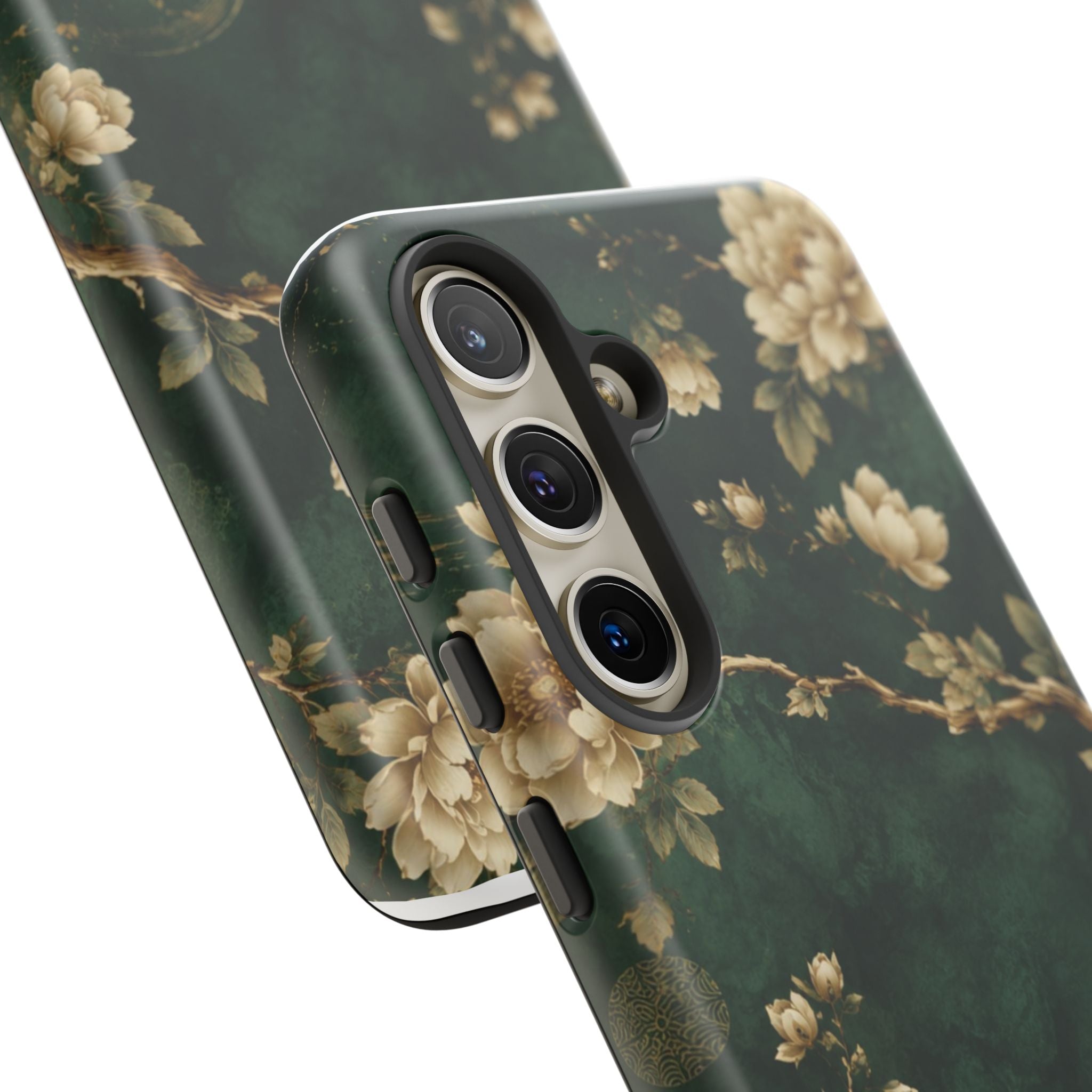 Floral Jade Tough Phone Case
