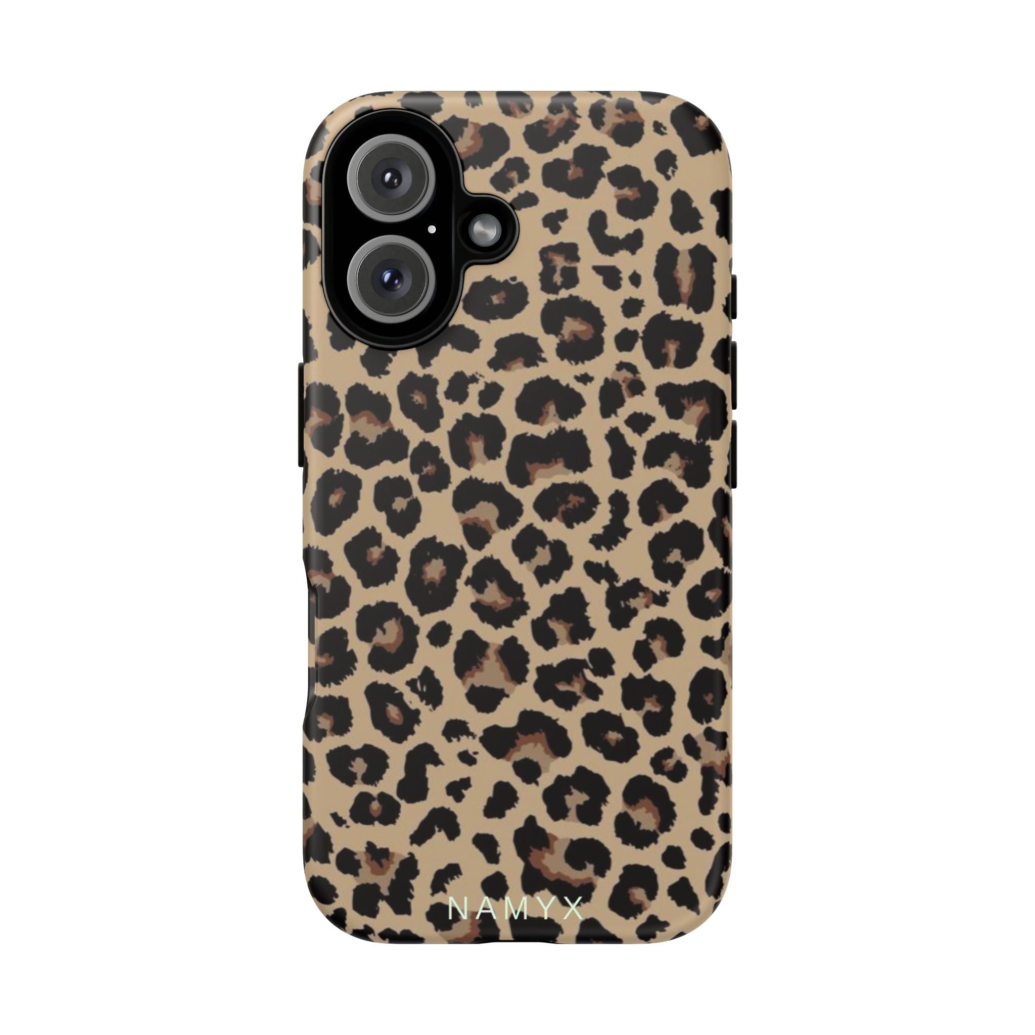 Leopard Print Tough Phone Case – Durable Protective Animal Print Phone Cover