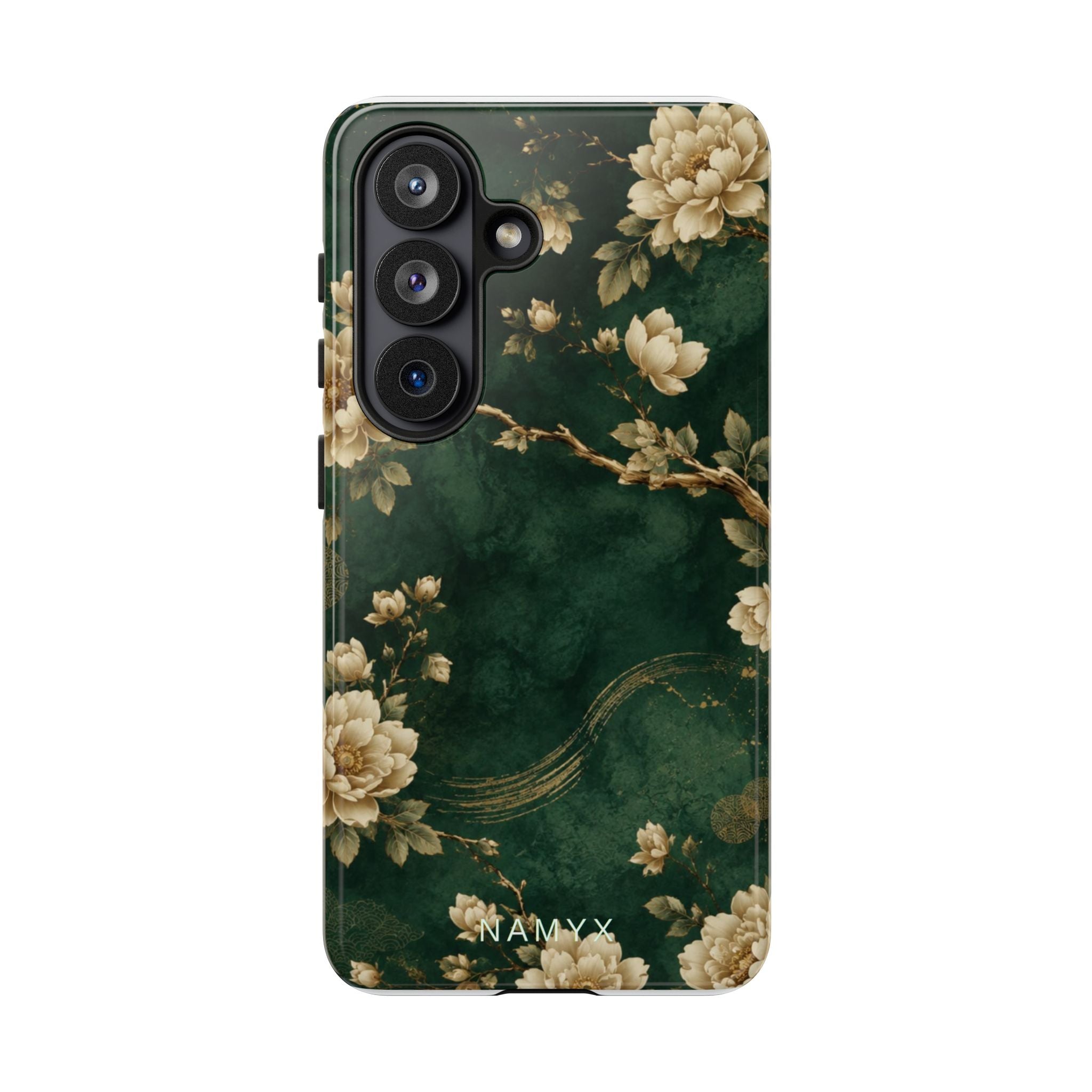 Floral Jade Tough Phone Case