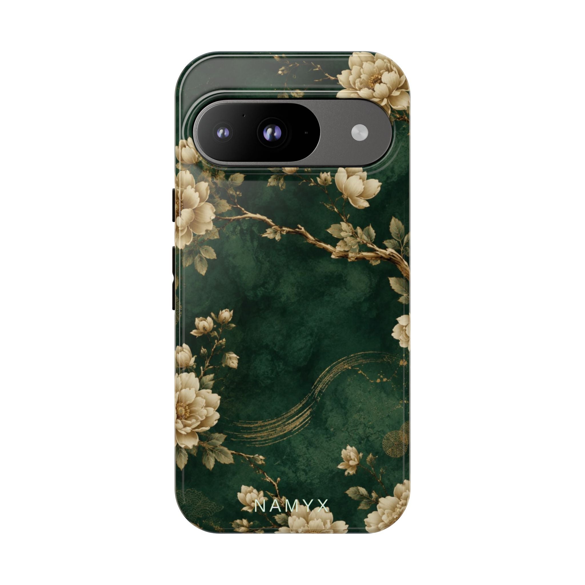 Floral Jade Tough Phone Case