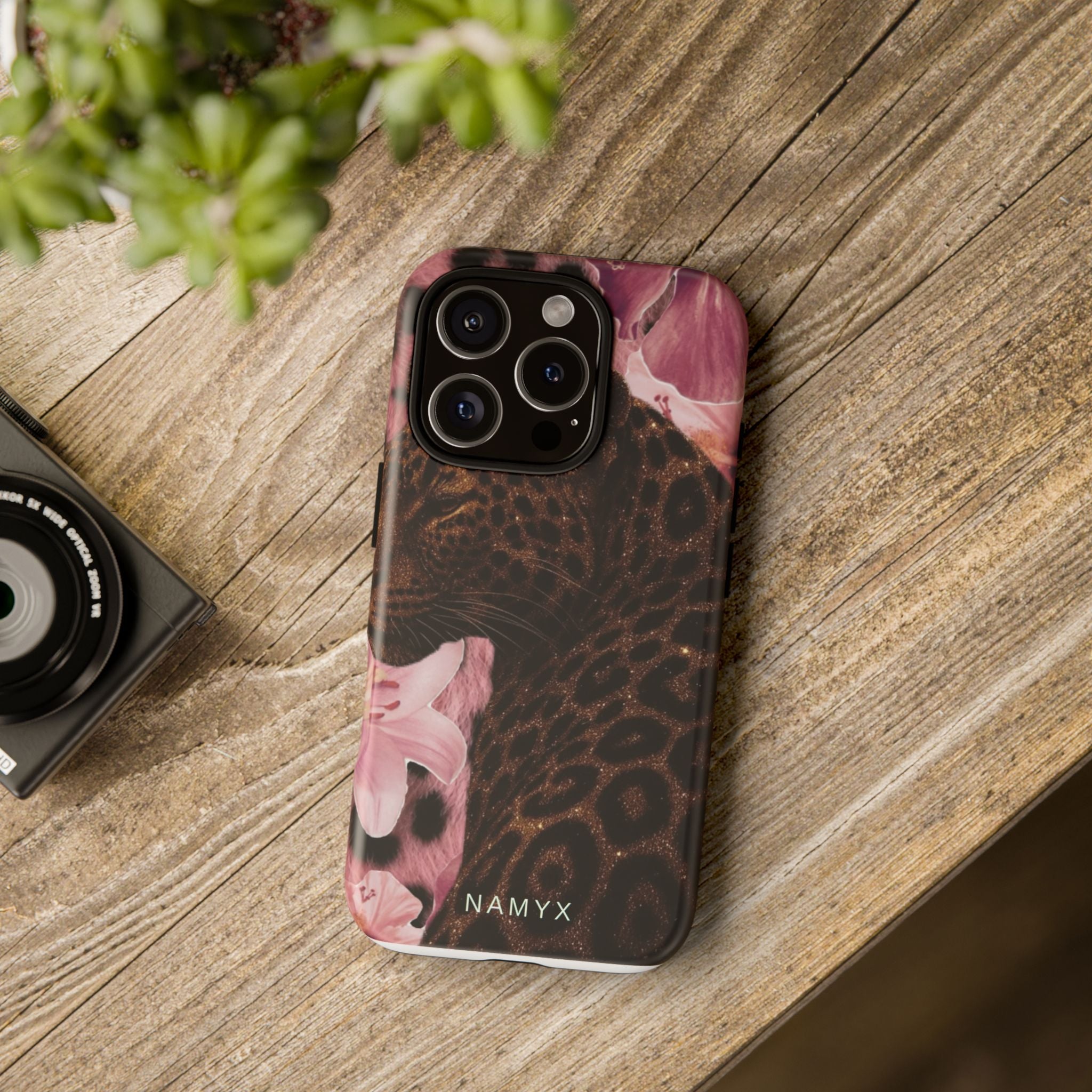 Leopard Bloom Phone Case – Floral Leopard Tough Case