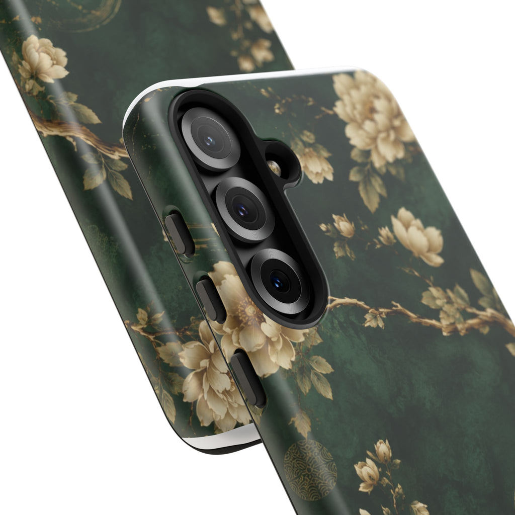 Floral Jade Tough Phone Case