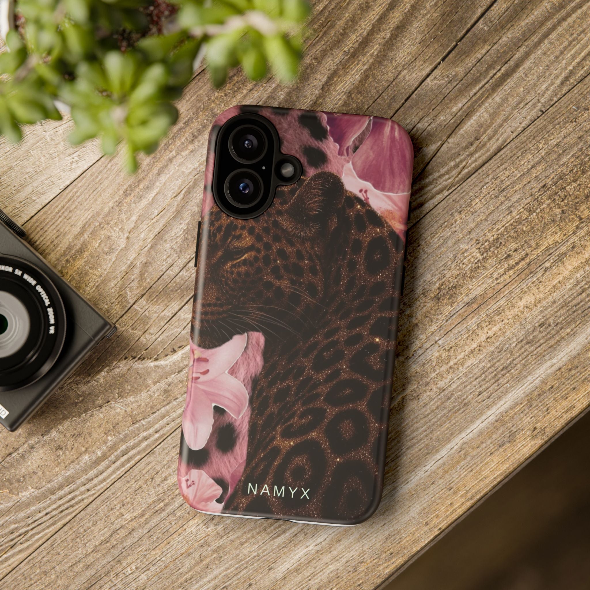 Leopard Bloom Phone Case – Floral Leopard Tough Case