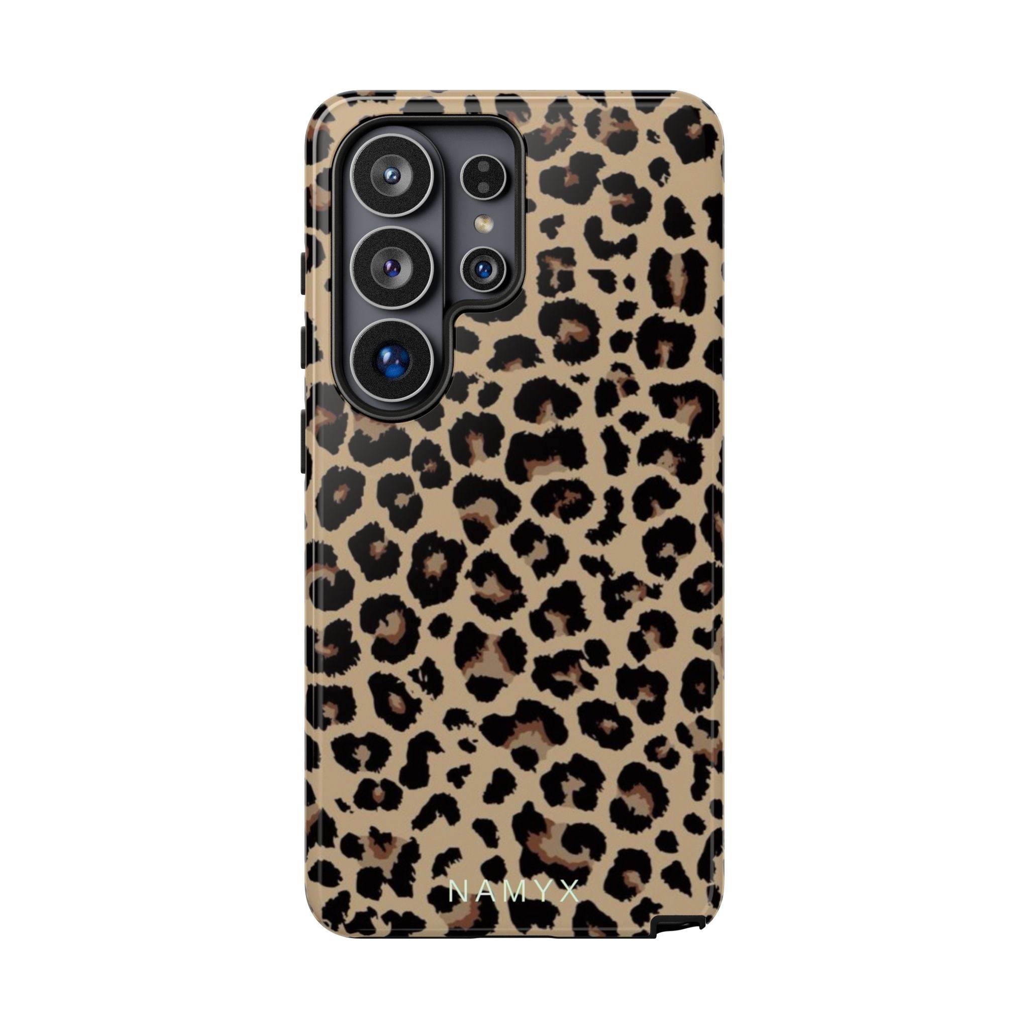 Leopard Print Tough Phone Case – Durable Protective Animal Print Phone Cover