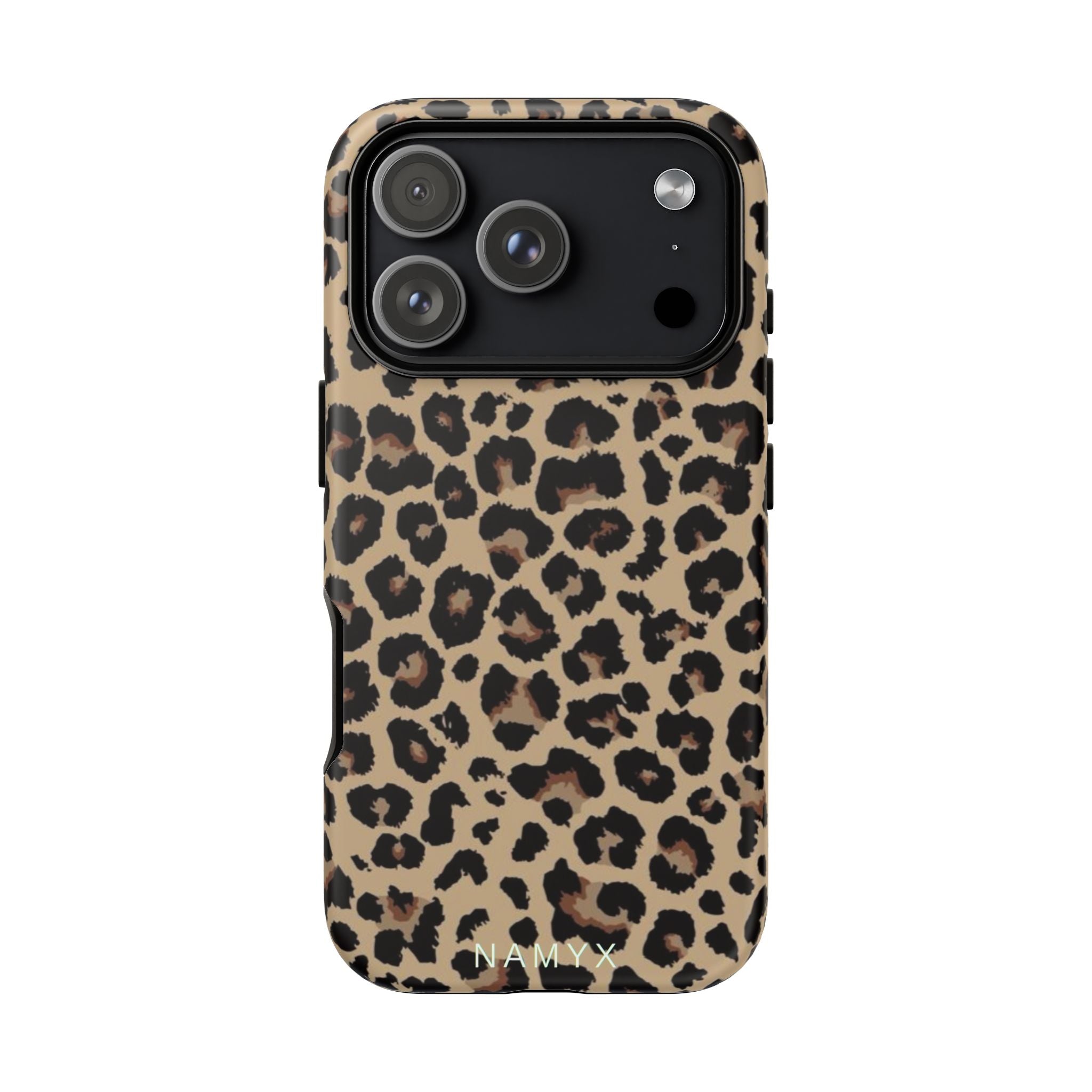 Leopard Print Tough Phone Case – Durable Protective Animal Print Phone Cover