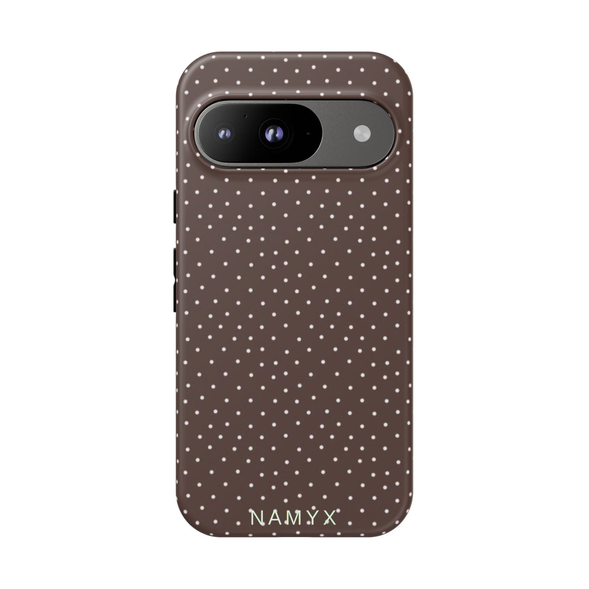Brown Polka Dot Tough Phone Case - Slim Protective iPhone Cover
