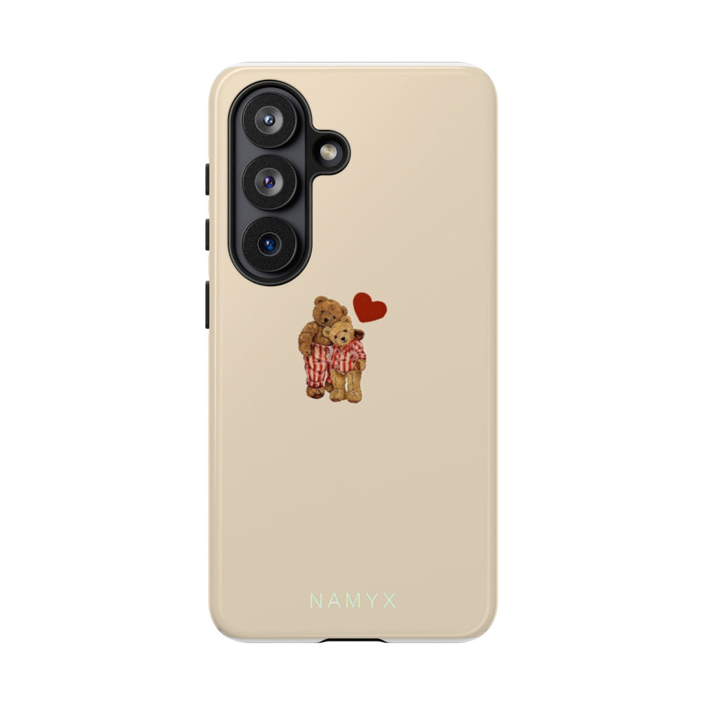 Teddy Heart Phone Case — Cute Vintage Plush Bear Protective iPhone Case
