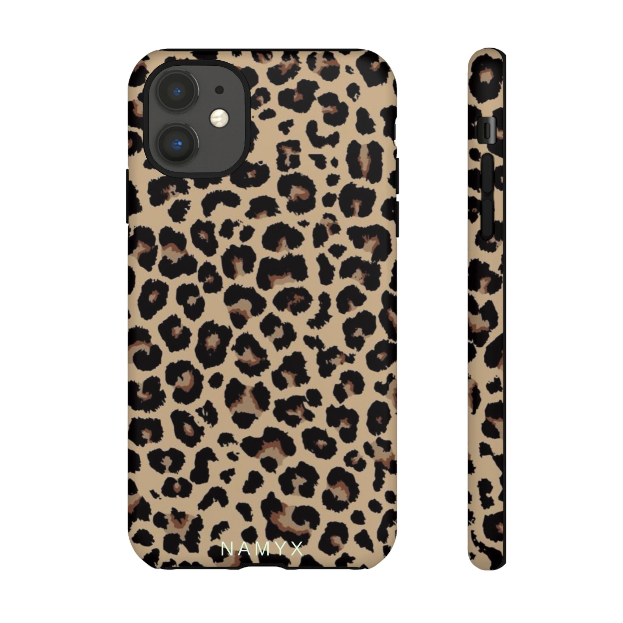 Leopard Print Tough Phone Case – Durable Protective Animal Print Phone Cover