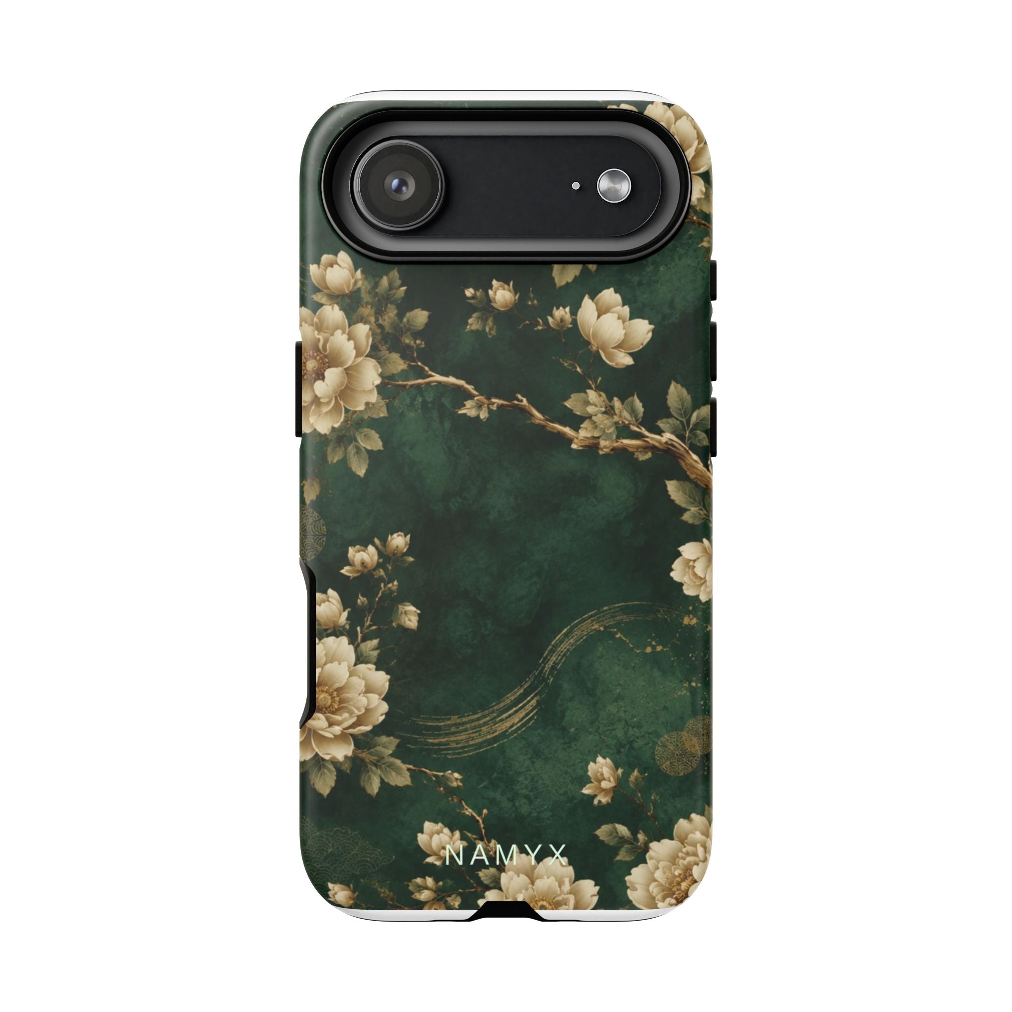 Floral Jade Tough Phone Case